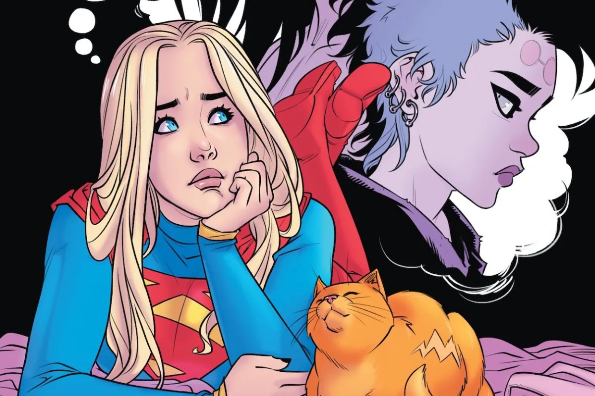 Kara Zor-El thinks about the mysterious tattoo guy in Supergirl 10.