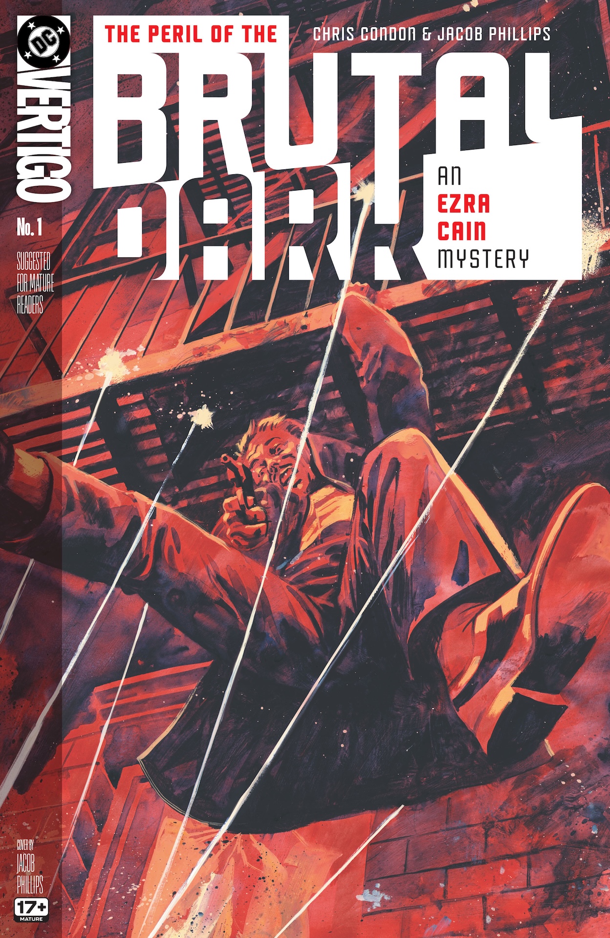 DC Preview: The Peril of the Brutal Dark: An Ezra Cain Mystery #1