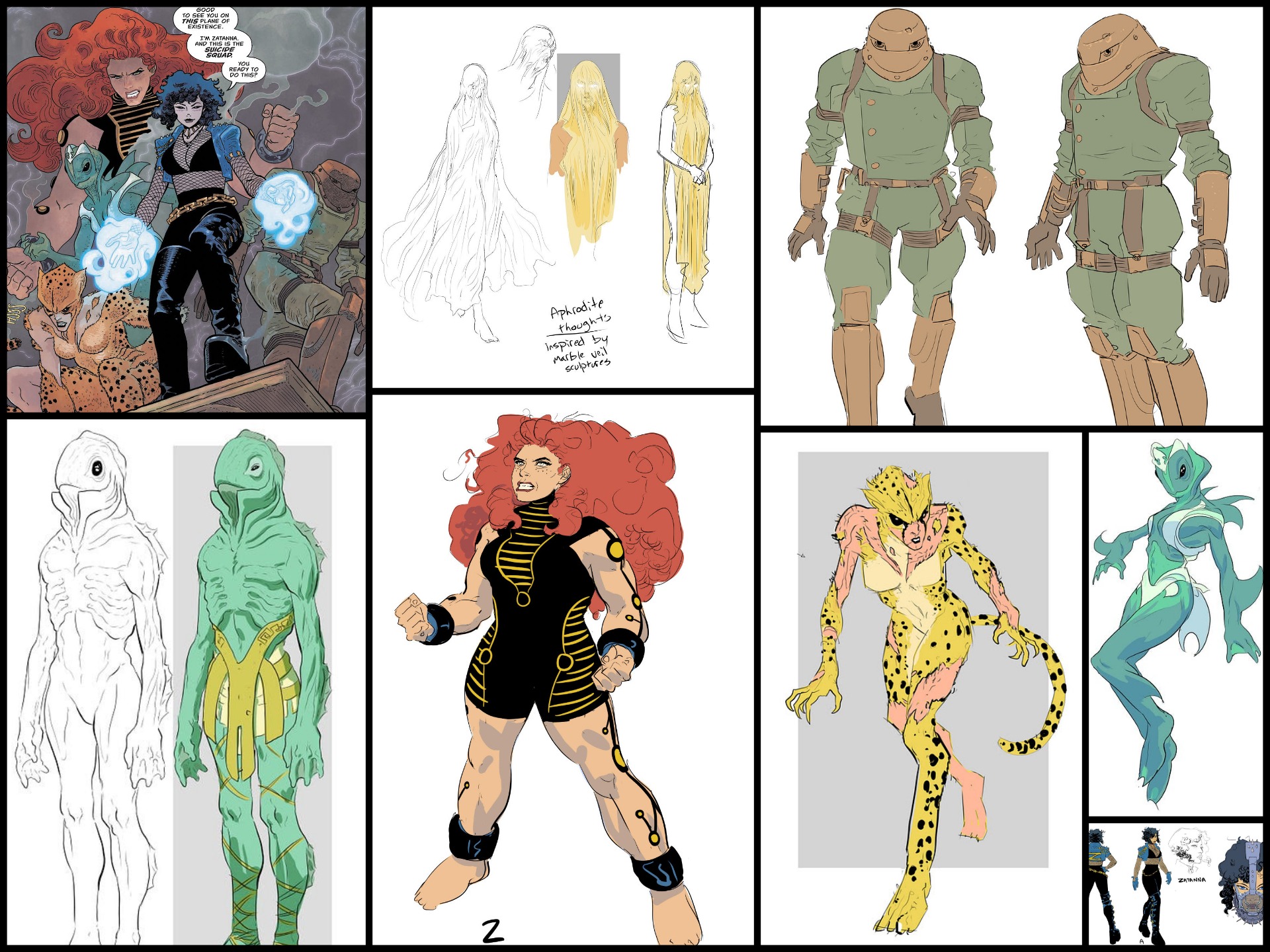 Kelly Thompson reveals Absolute Suicide Squad designs and new villain details