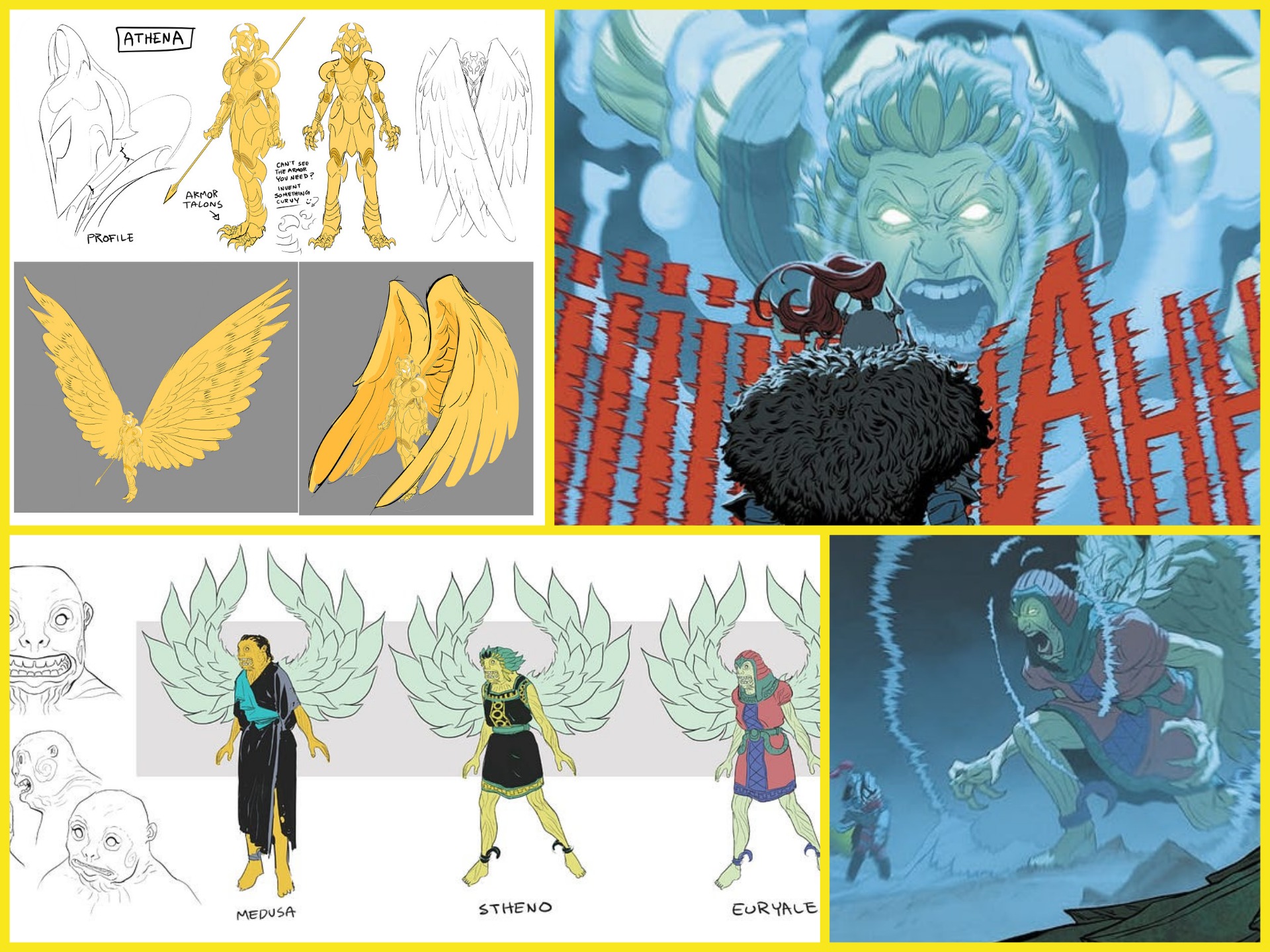Kelly Thompson shares more Hayden Sherman designs for 'Absolute Wonder Woman'