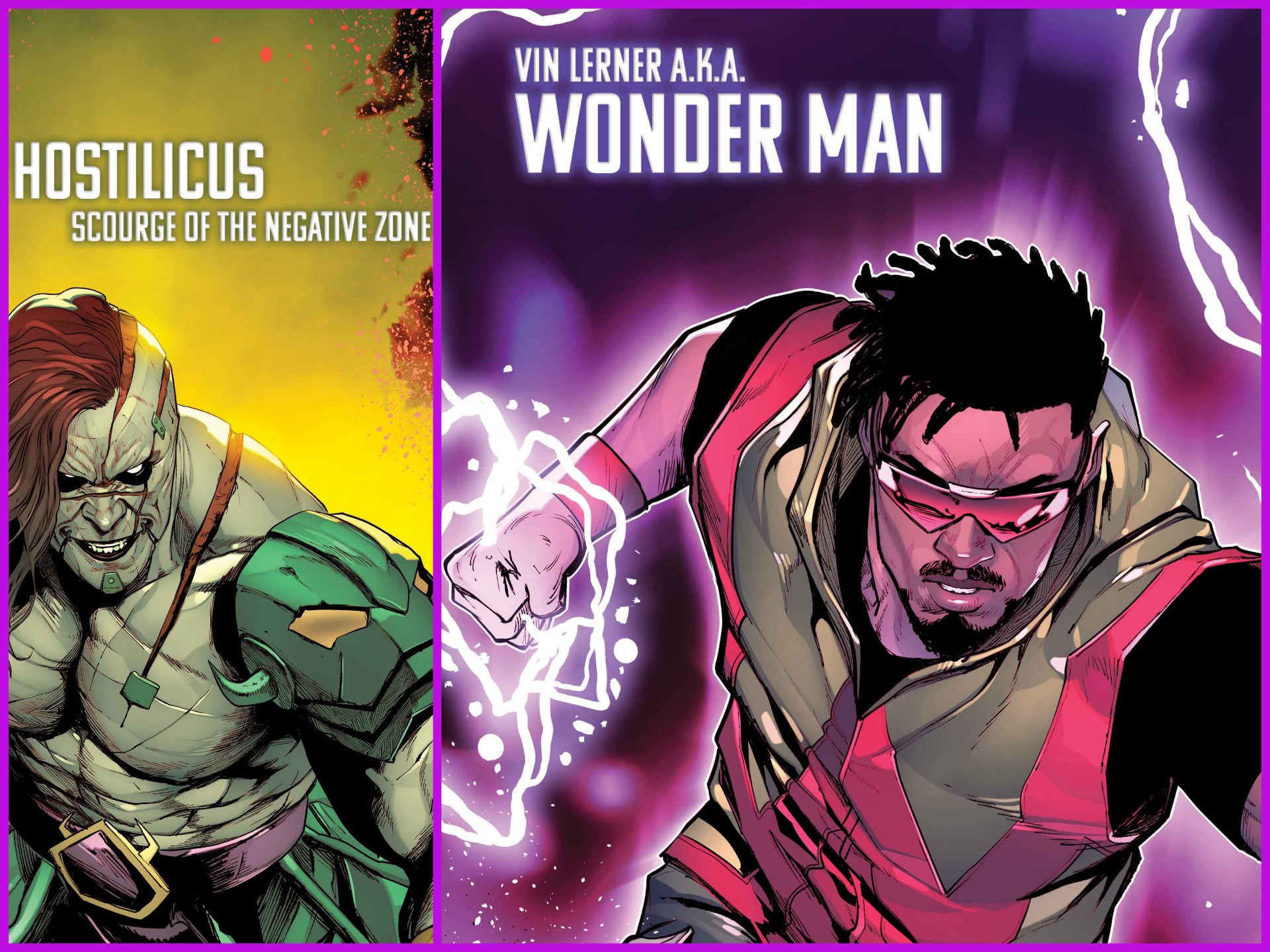 See new Origin Box characters Hostilicus and Wonder Man from 'Reborn: Ultimate Impact'