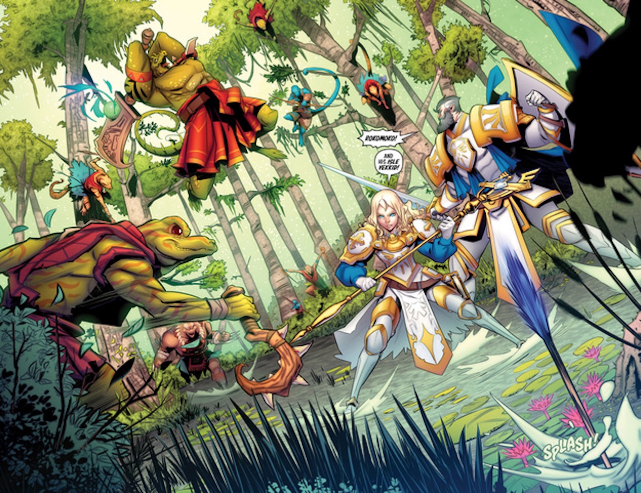 Battle Quest levels up: Summoner Wars jumps from tabletop to comics with Paul Cornell and Plaid Hat Games