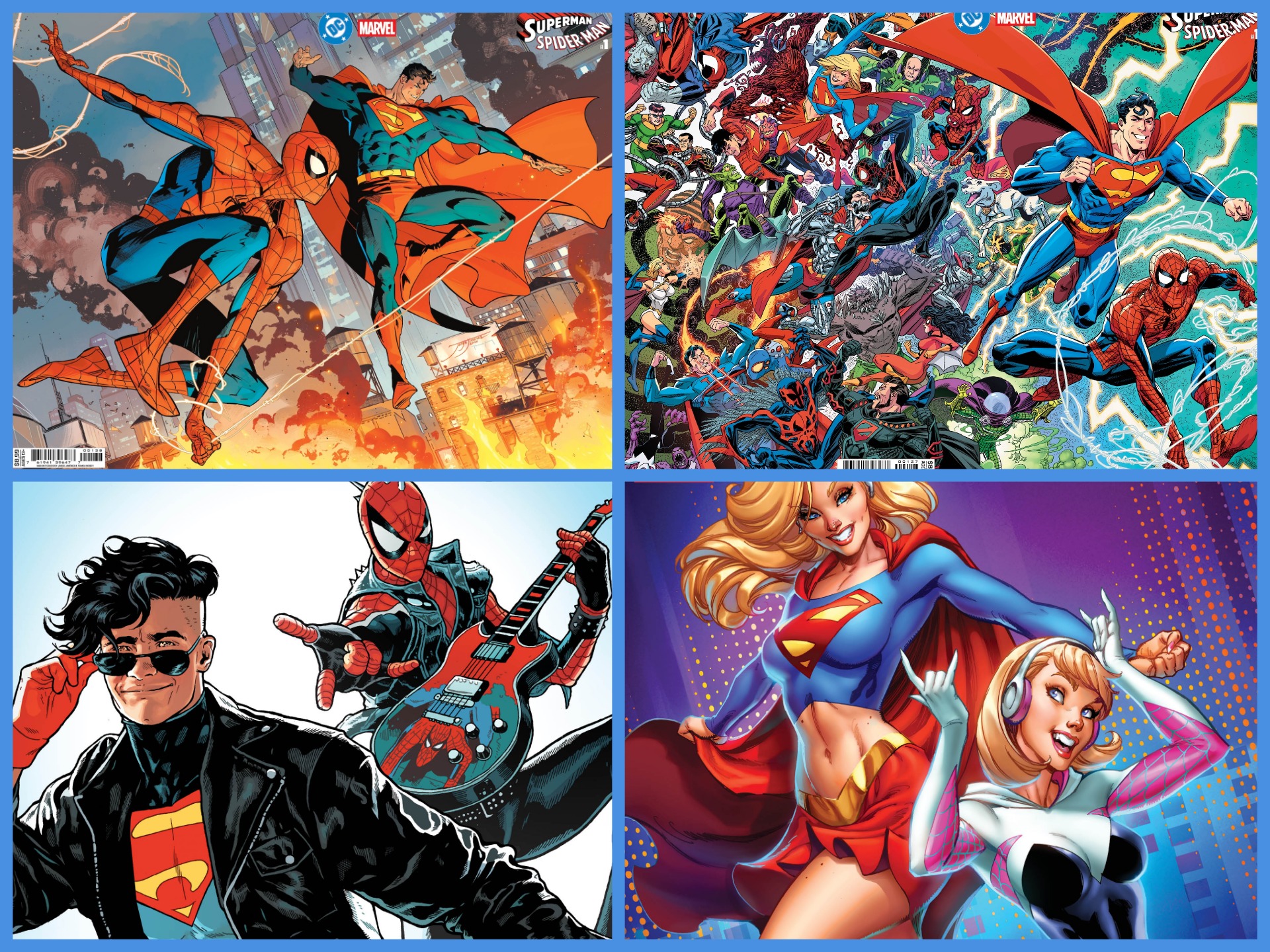 11 new 'Superman/Spider-Man' #1 variant covers revealed and they’re packed with legendary artists