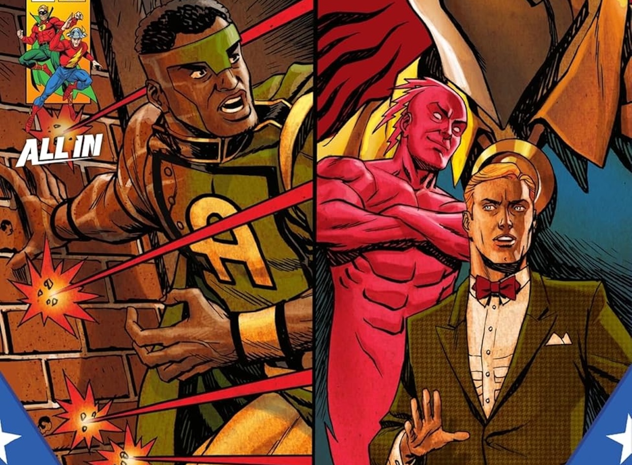 'JSA' #17 does a lot well, but nothing exceptional