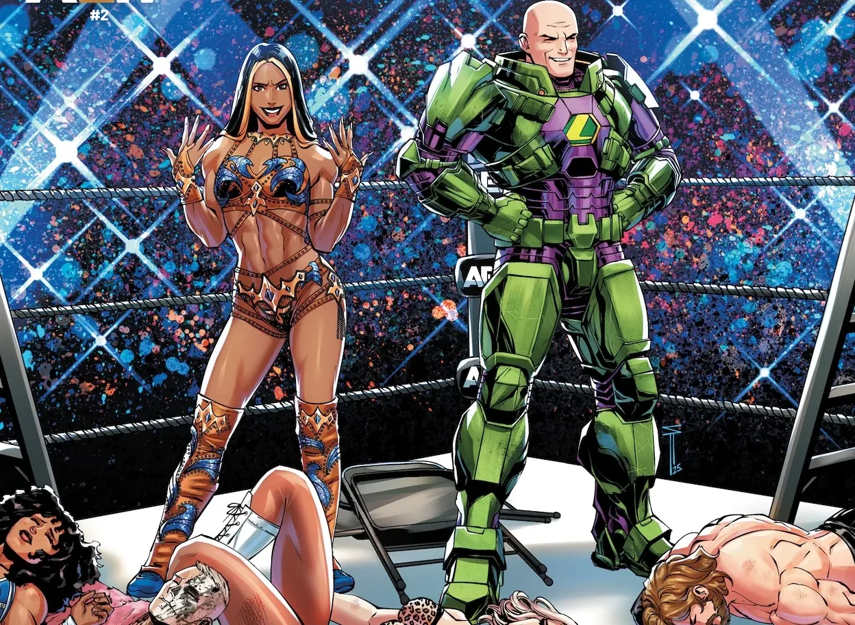 DC x AEW 2 Main cover
