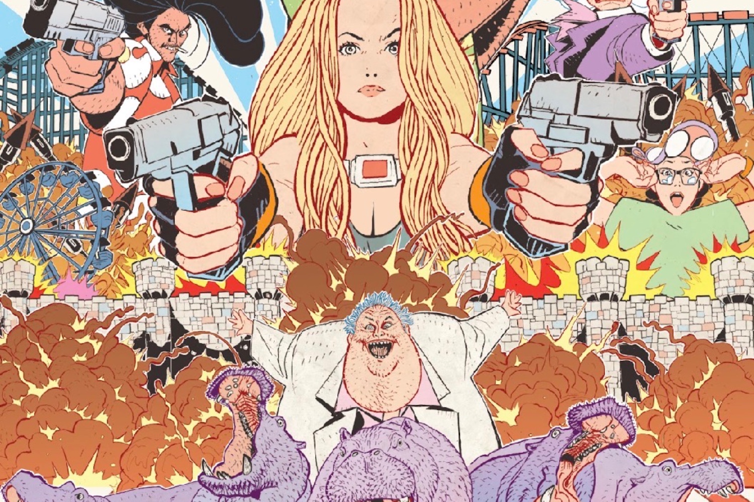 ‘The Florida Hippopotamus Cocaine Massacre’ #2 is solid enough, but maybe could have used an extra bump or two