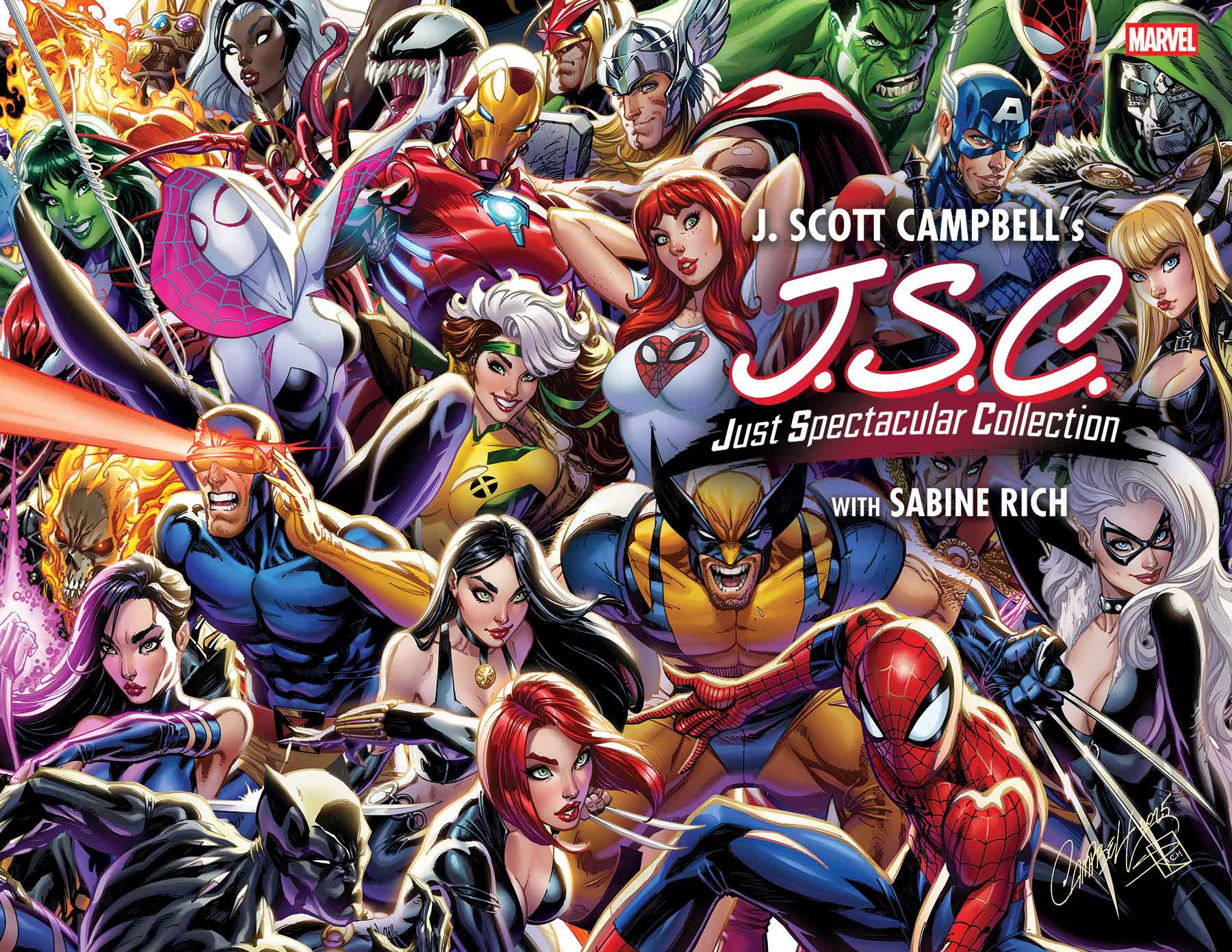 J. Scott Campbell scores 'Just Spectacular Collection' #1 at Marvel