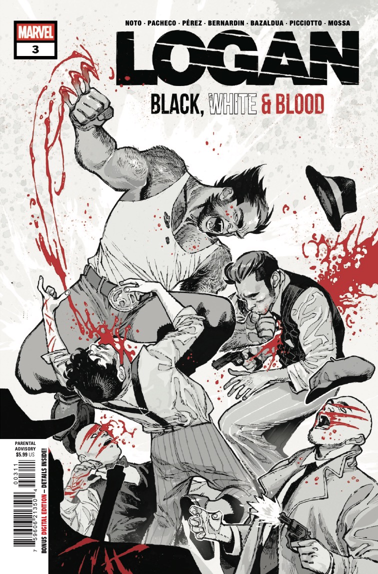 Marvel Preview: Logan: Black, White & Blood #3