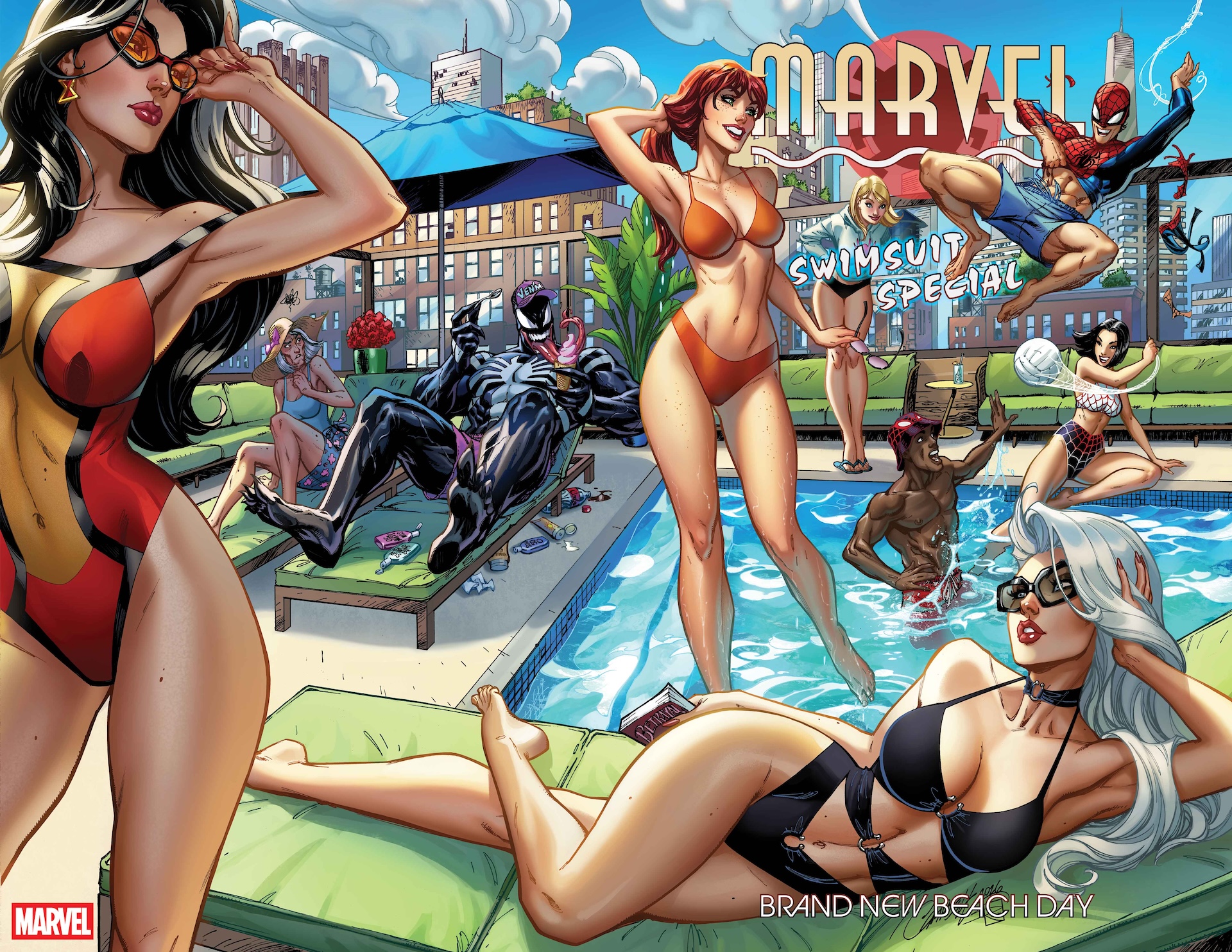 Marvel’s Swimsuit Special returns this July with new 'Beach Day' and must-see pinups