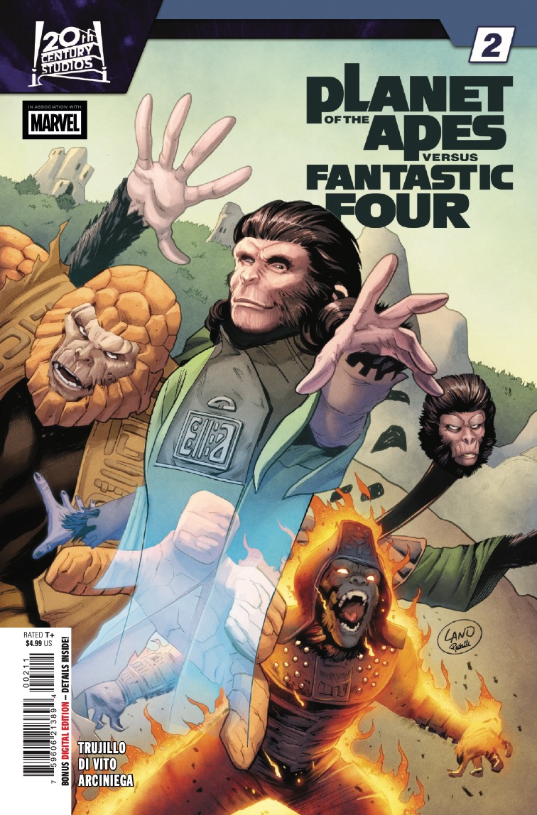 Marvel Preview: Planet of the Apes vs. Fantastic Four #2