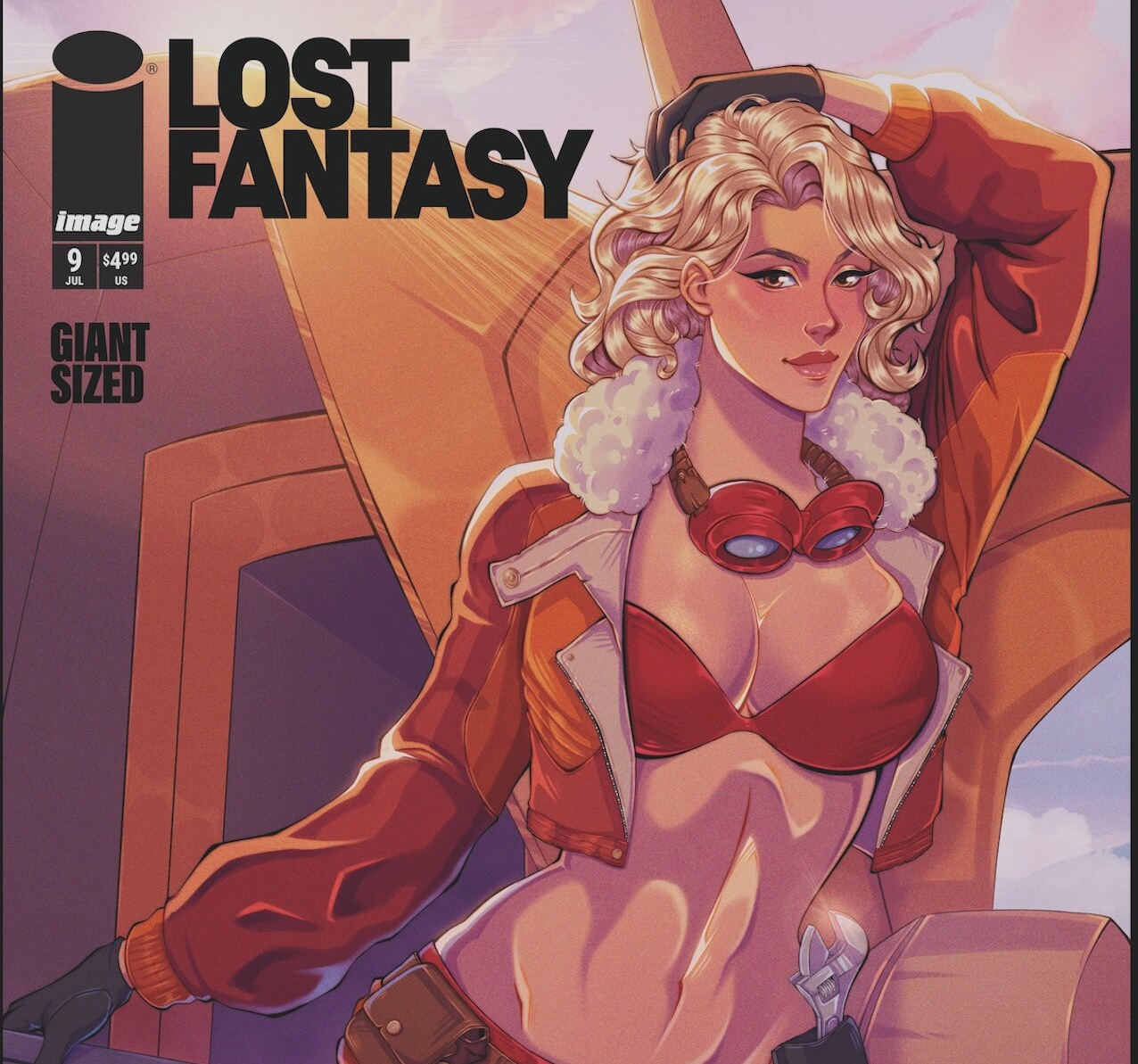 Exclusive: First look at 'Lost Fantasy' #9 introduces the Cyber-Ronin and a wild new backup story