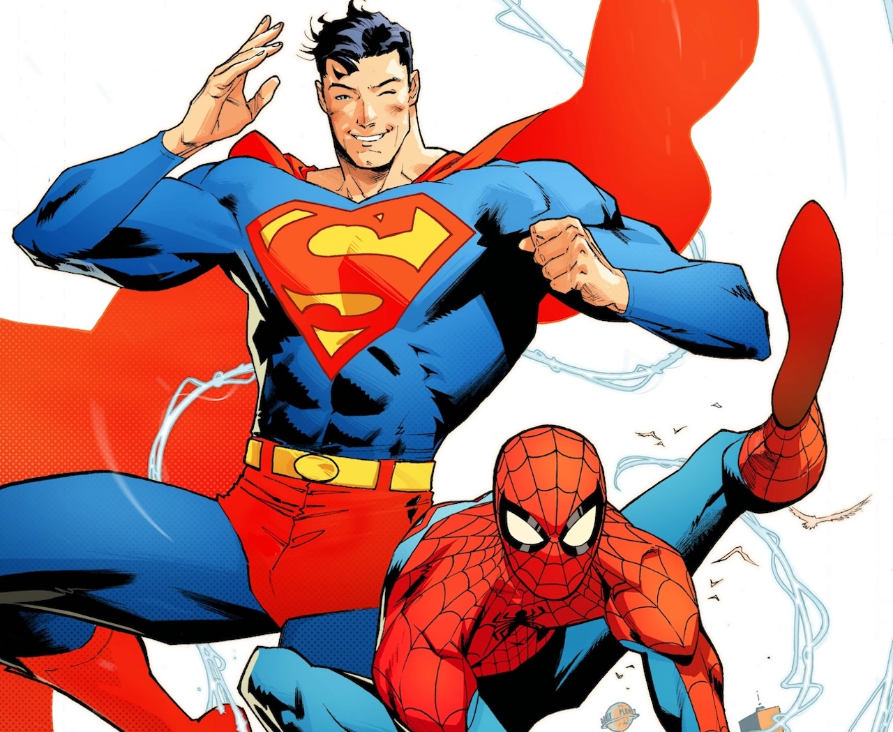 'DC/Marvel: Superman/Spider-Man' #1 is full of super friendly team-ups