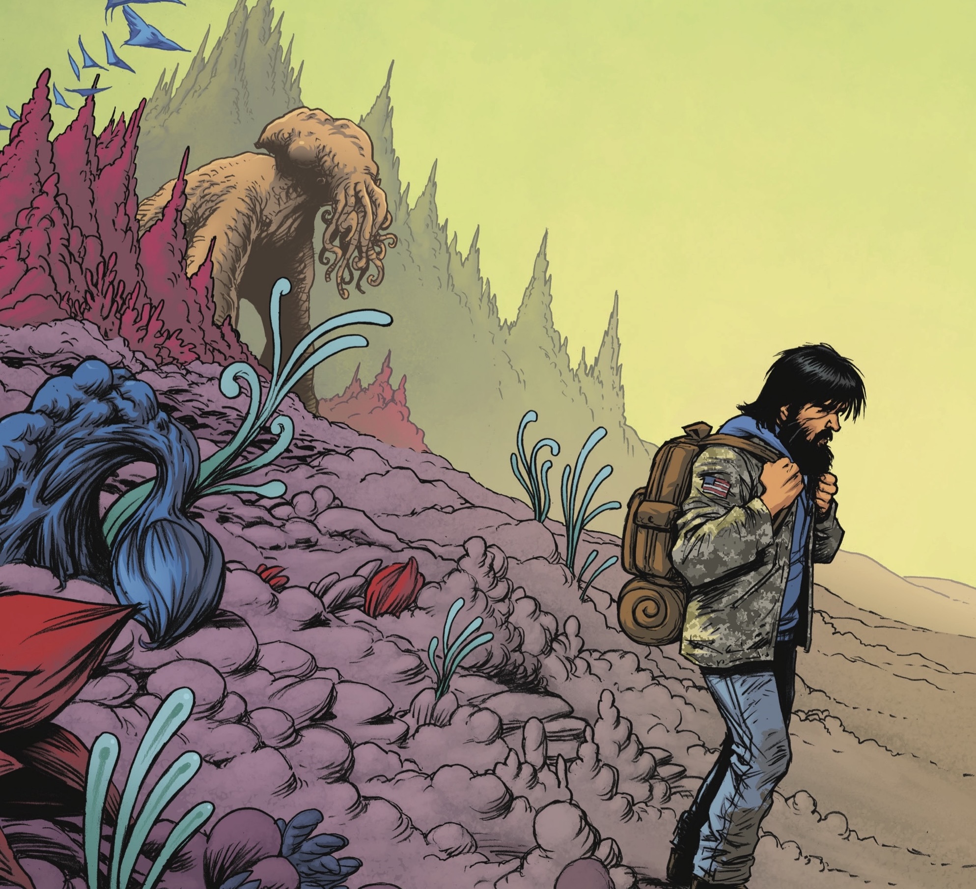 Exclusive: AHOY Comics reveals more 'The Forgotten Divine' Kickstarter from Mark Russell and Russ Braun