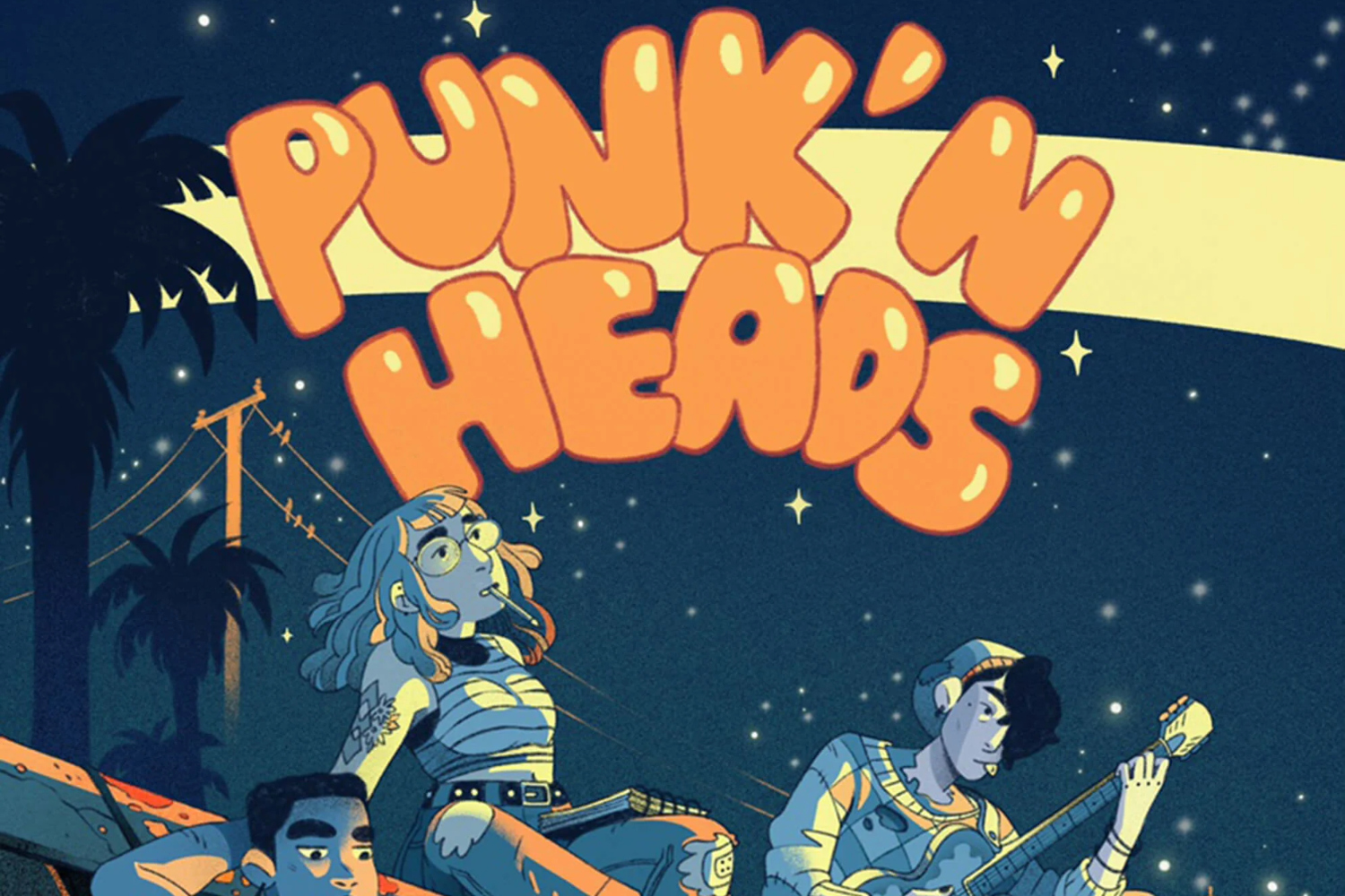 Comics' bestest 'Punk'n Heads': Nicole Goux and Dave Baker discuss latest love letter to weird art and each other