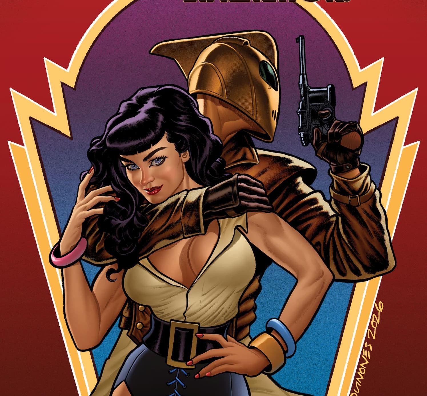 The Rocketeer goes undercover in new WWII espionage series 'Infiltrator!'