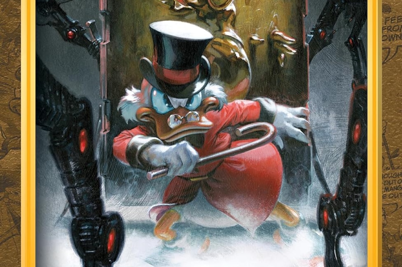 'Uncle Scrooge: Earth's Mightiest Duck' blends classic comics with superhero style