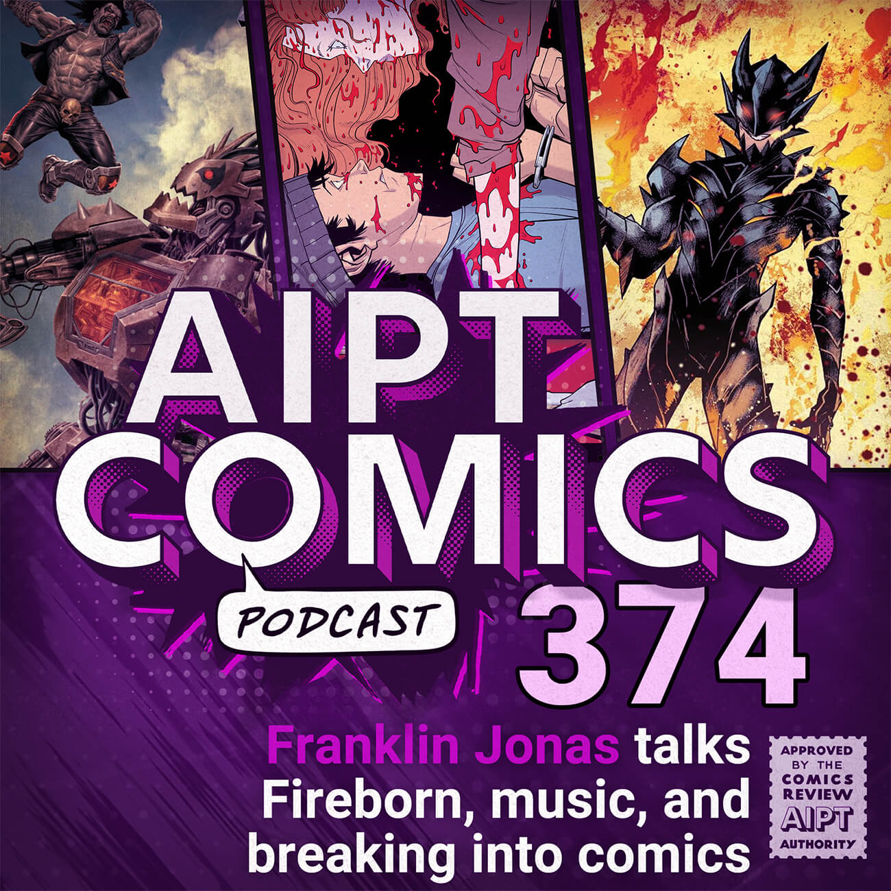 AIPT Comics Podcast episode 374: Franklin Jonas talks Fireborn, music, and breaking into comics