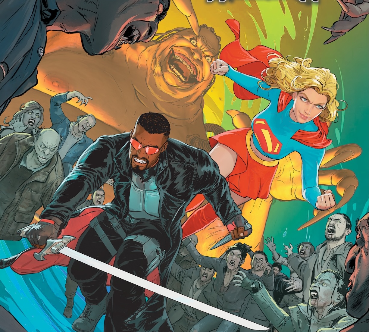 DC and Marvel reveal 'Supergirl/Blade' digital crossover launching April 2026