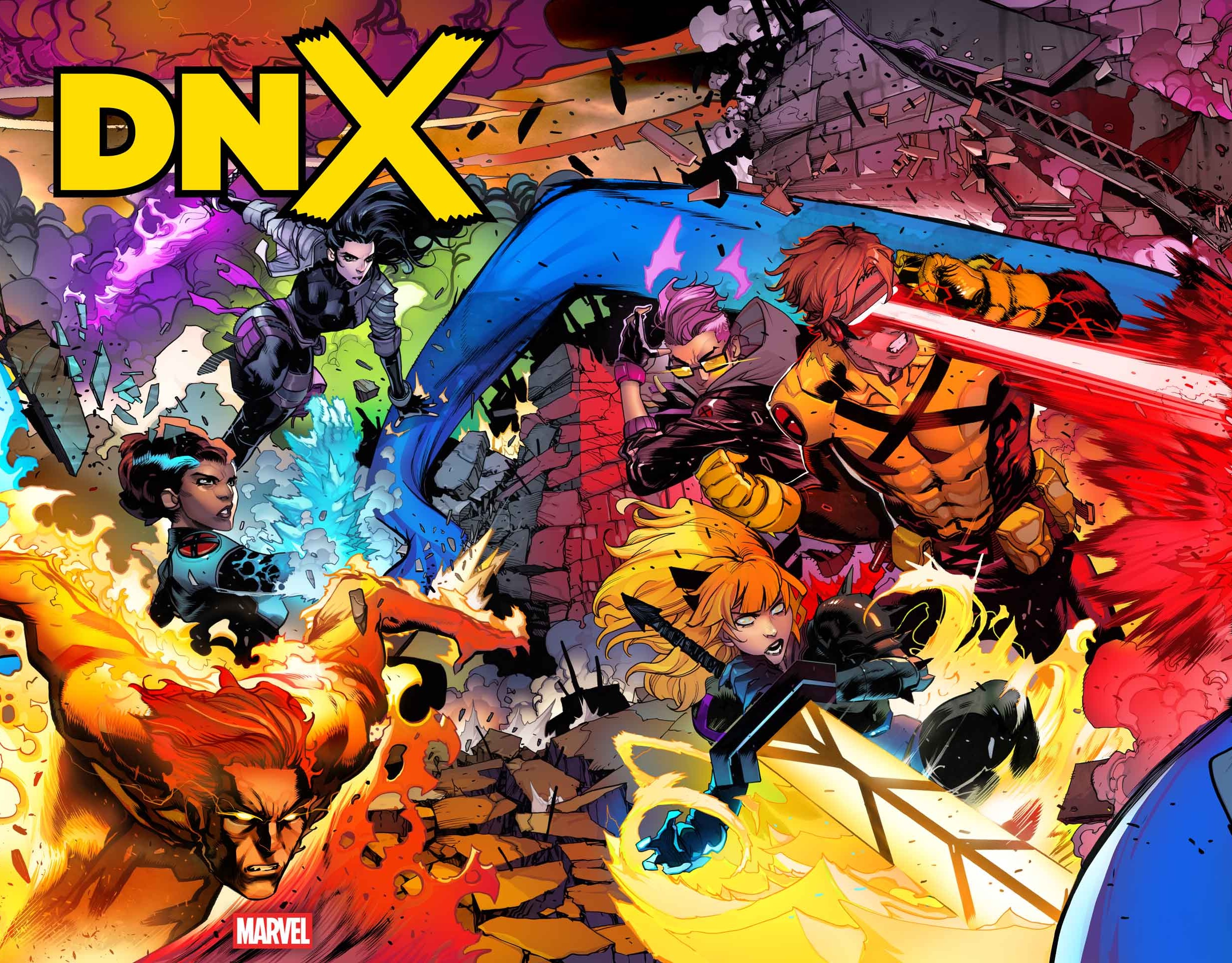 DNX' pits X-Men and Fantastic Four against a virus in 5-issue
