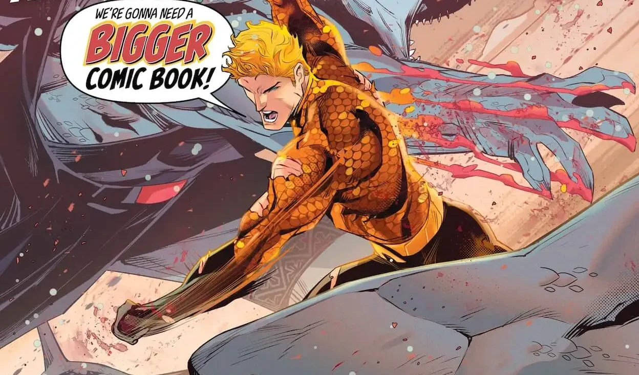 Aquamanaページ Emperor Aquaman #16 review