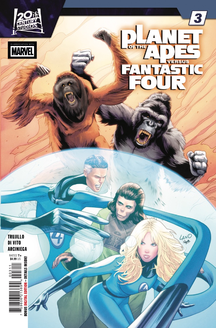 Marvel Preview: Planet of the Apes vs. Fantastic Four #3