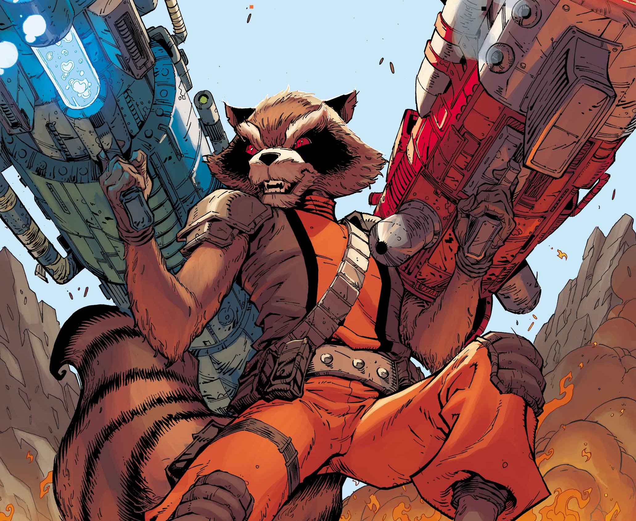 Rocket Raccoon gets 50th anniversary special 'Rocket Rewind' #1 for July