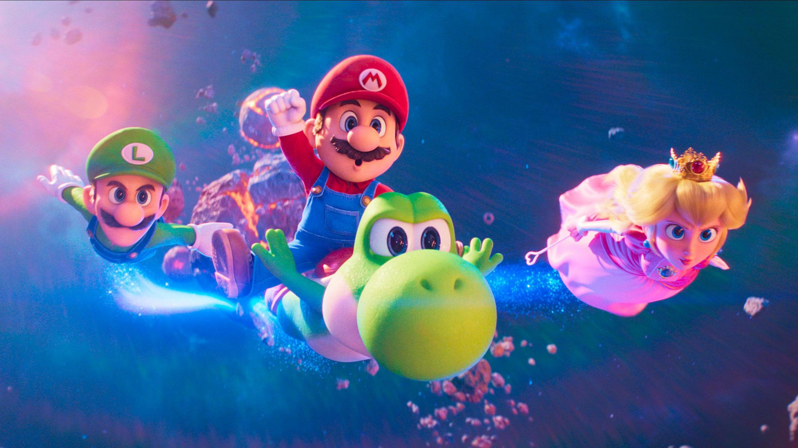 the super mario galaxy movie