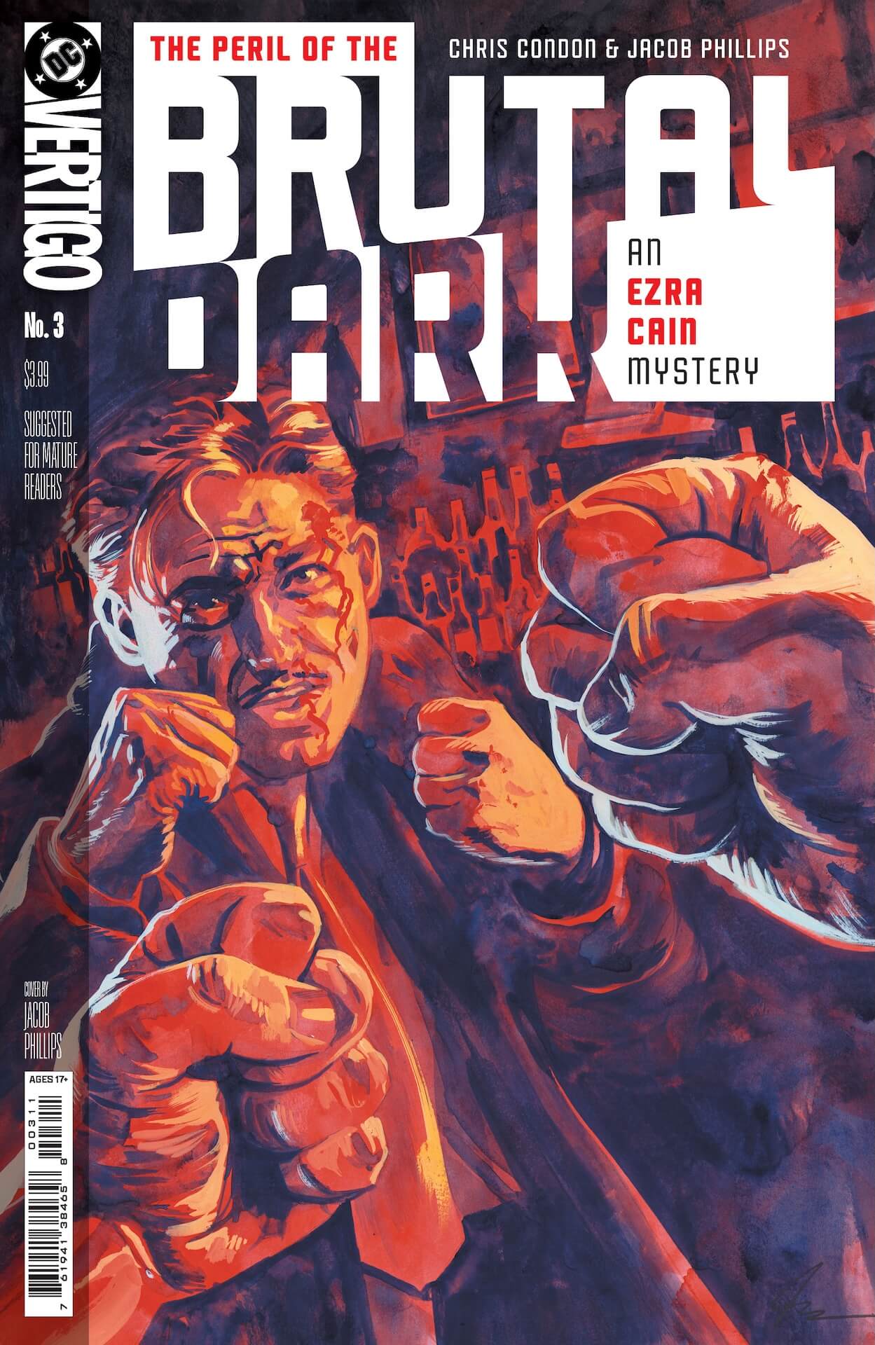 DC Preview: The Peril of the Brutal Dark: An Ezra Cain Mystery #3