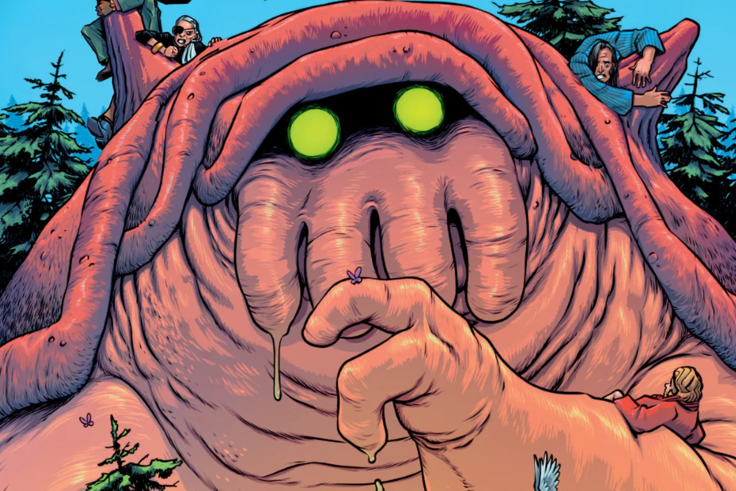 Washed-up legends and a runaway kaiju: Rob Williams talks 'Hidden Springs'