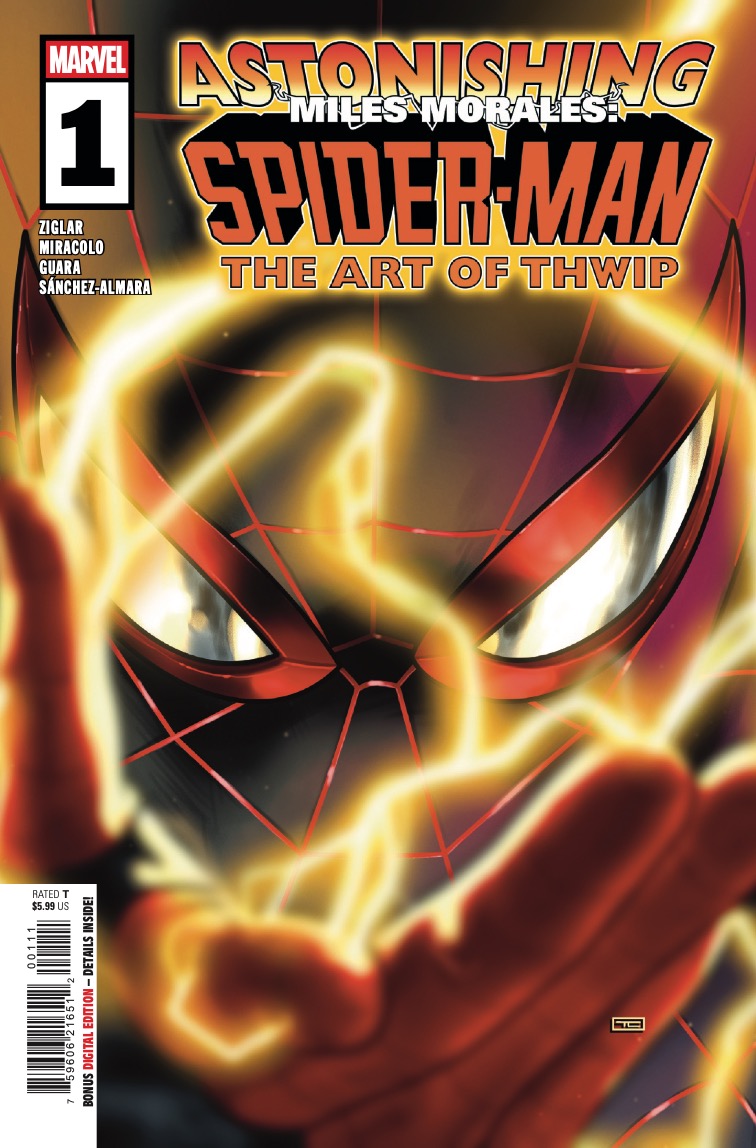 Marvel Preview: Astonishing Miles Morales: Spider-Man – The Art of Thwip #1