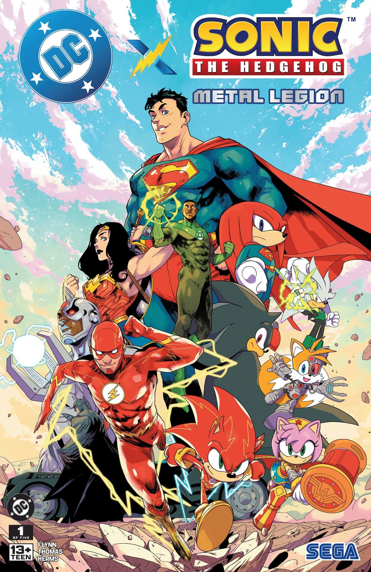 DC Preview: DC x Sonic the Hedgehog: The Metal Legion #1