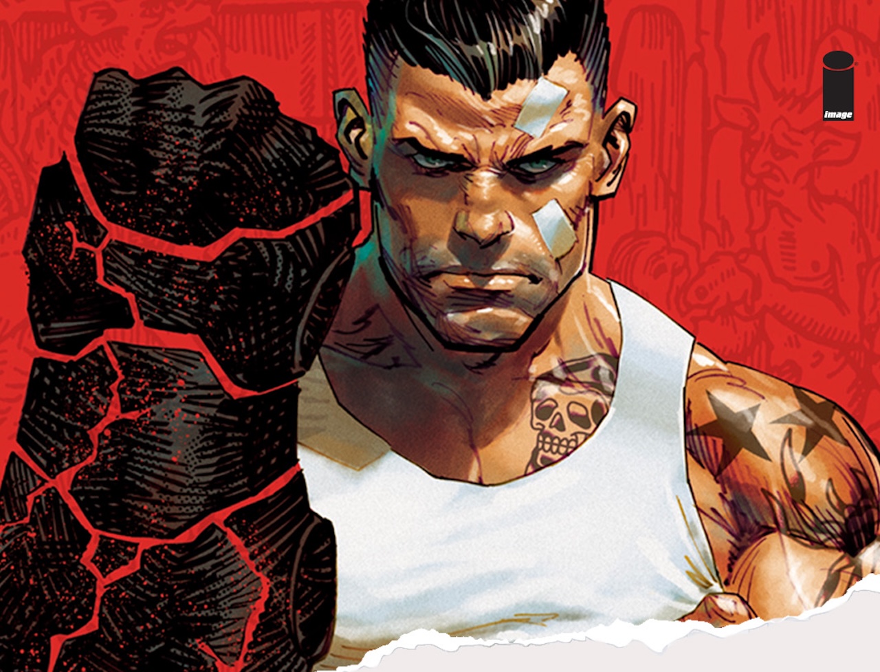 Rick Remender and Dan Panosian’s ‘Hammerfist’ starts turning heads after teaser drop
