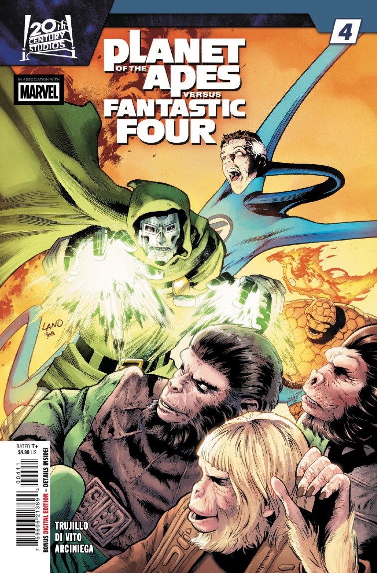 EXCLUSIVE Marvel Preview: Planet of the Apes Vs. Fantastic Four #4