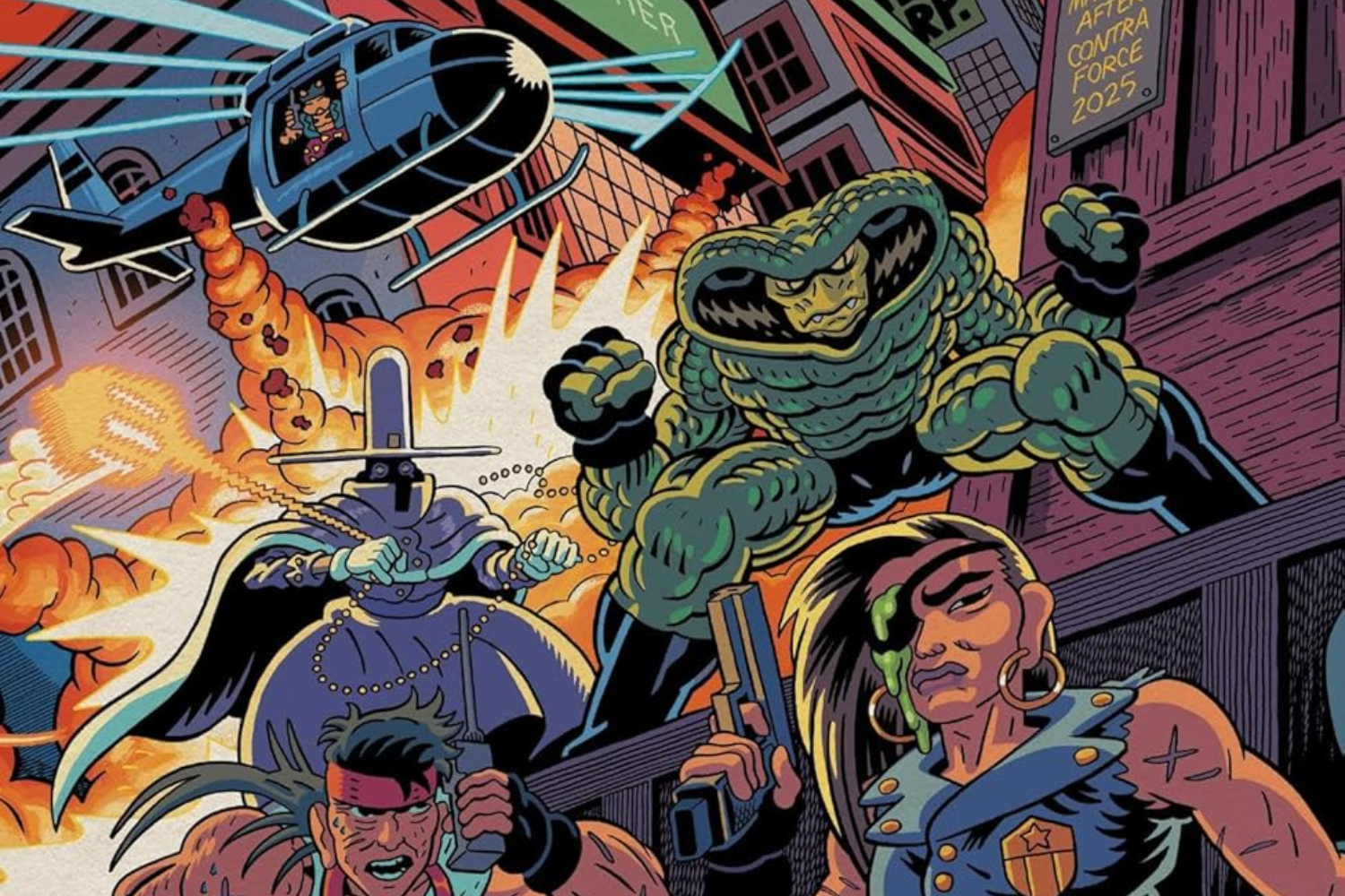 'Death Fight Forever' #4 changes once more, but further hones its weird heart and soul