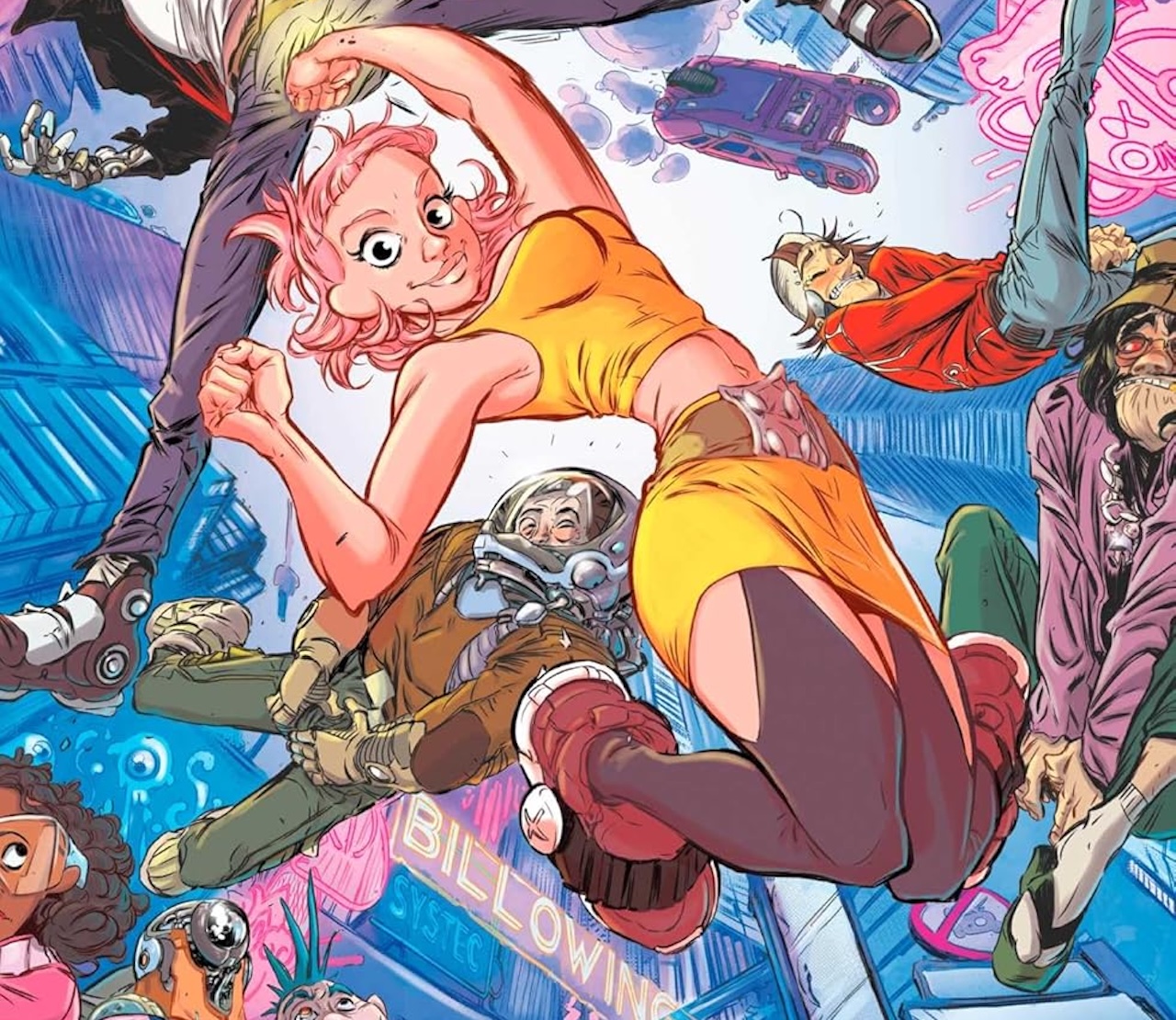 'Junk Punch' #1 is wildly imaginative and unapologetically weird