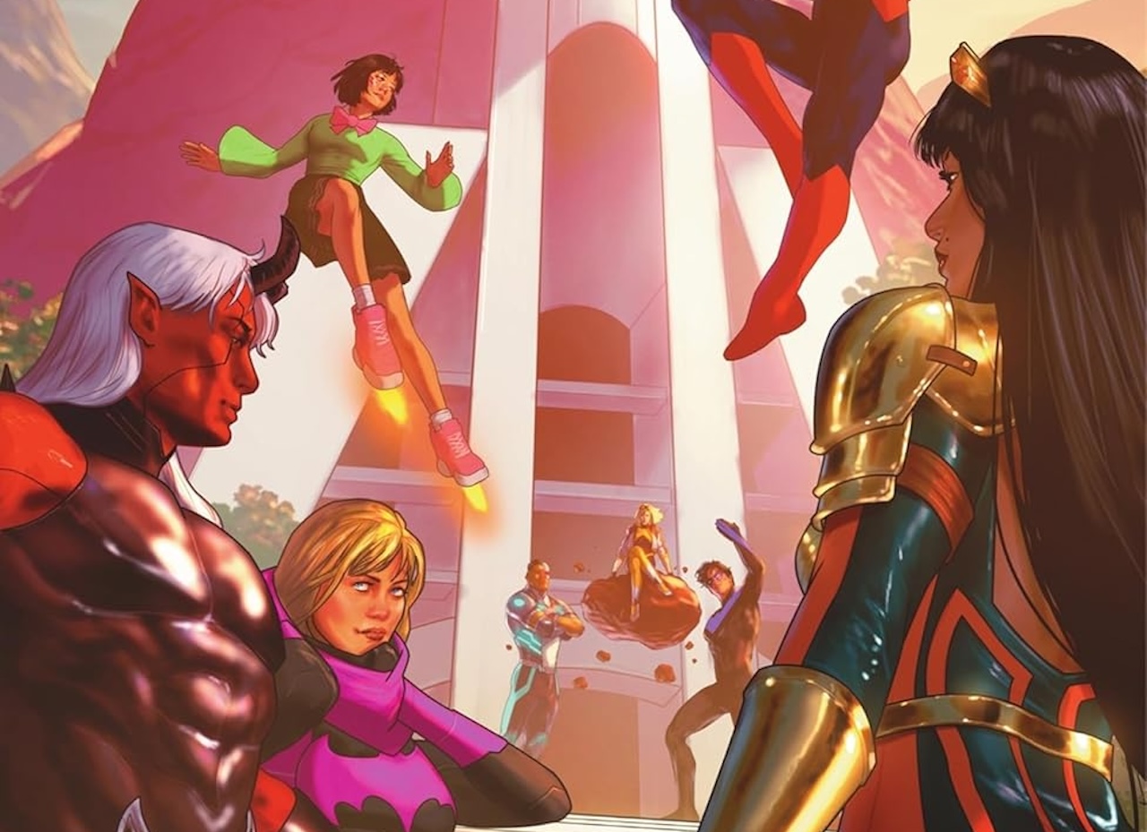 'New Titans' #36 features a new base and new team dynamics