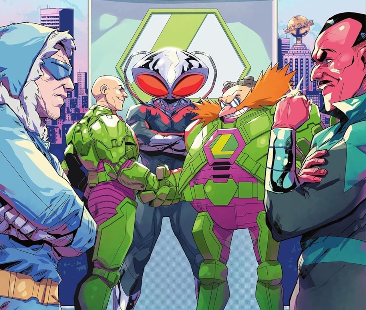 'DC x Sonic the Hedgehog: The Metal Legion' #2 slows down but ramps up