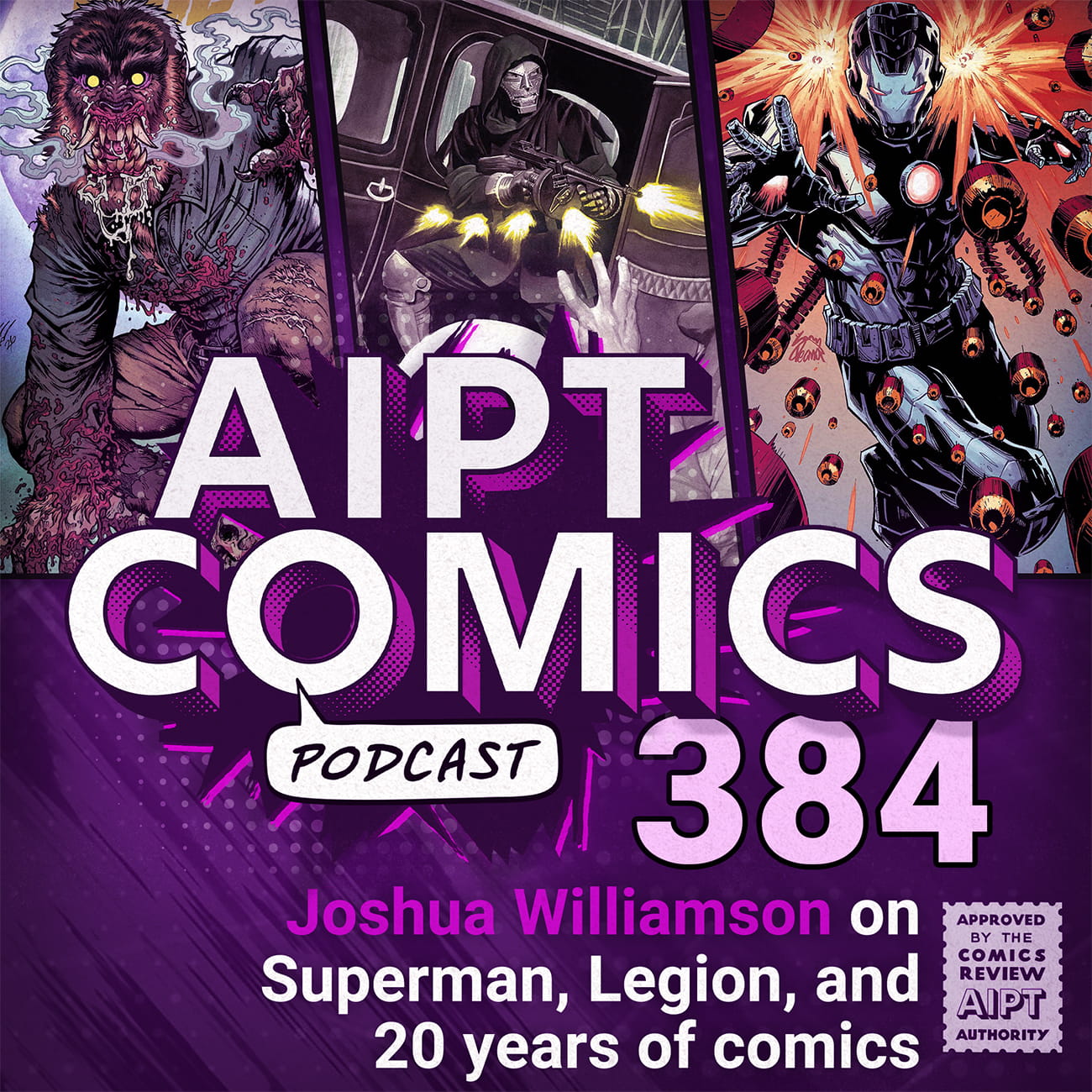 AIPT Comics Podcast Episode 384: Joshua Williamson on Superman, Legion, and 20 years of comics