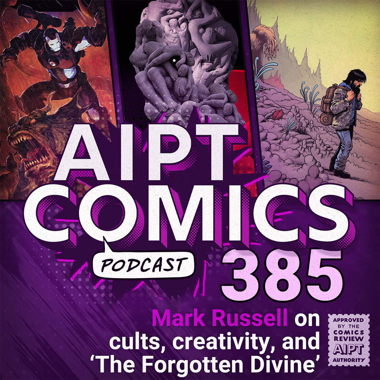 AIPT Comics Podcast Episode 385: Mark Russell on cults, creativity, and ‘The Forgotten Divine’
