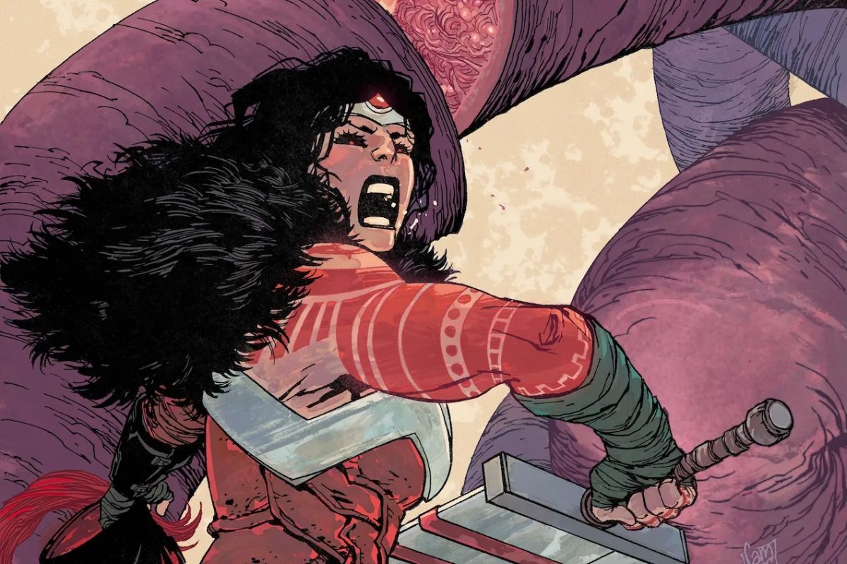 Absolute Wonder Woman 21 Variant Cover.