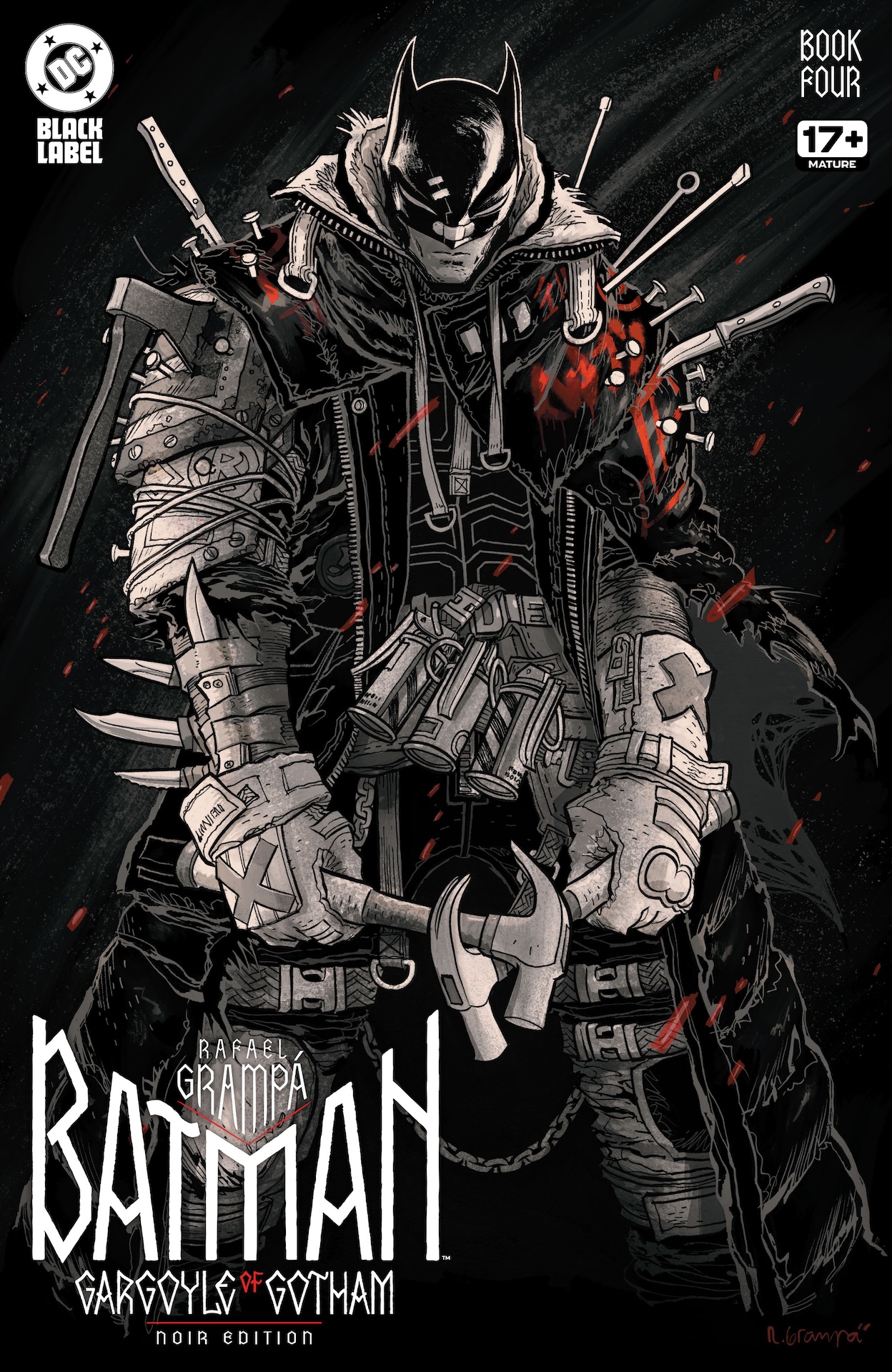 DC Preview: Batman: Gargoyle of Gotham #4 Noir Edition