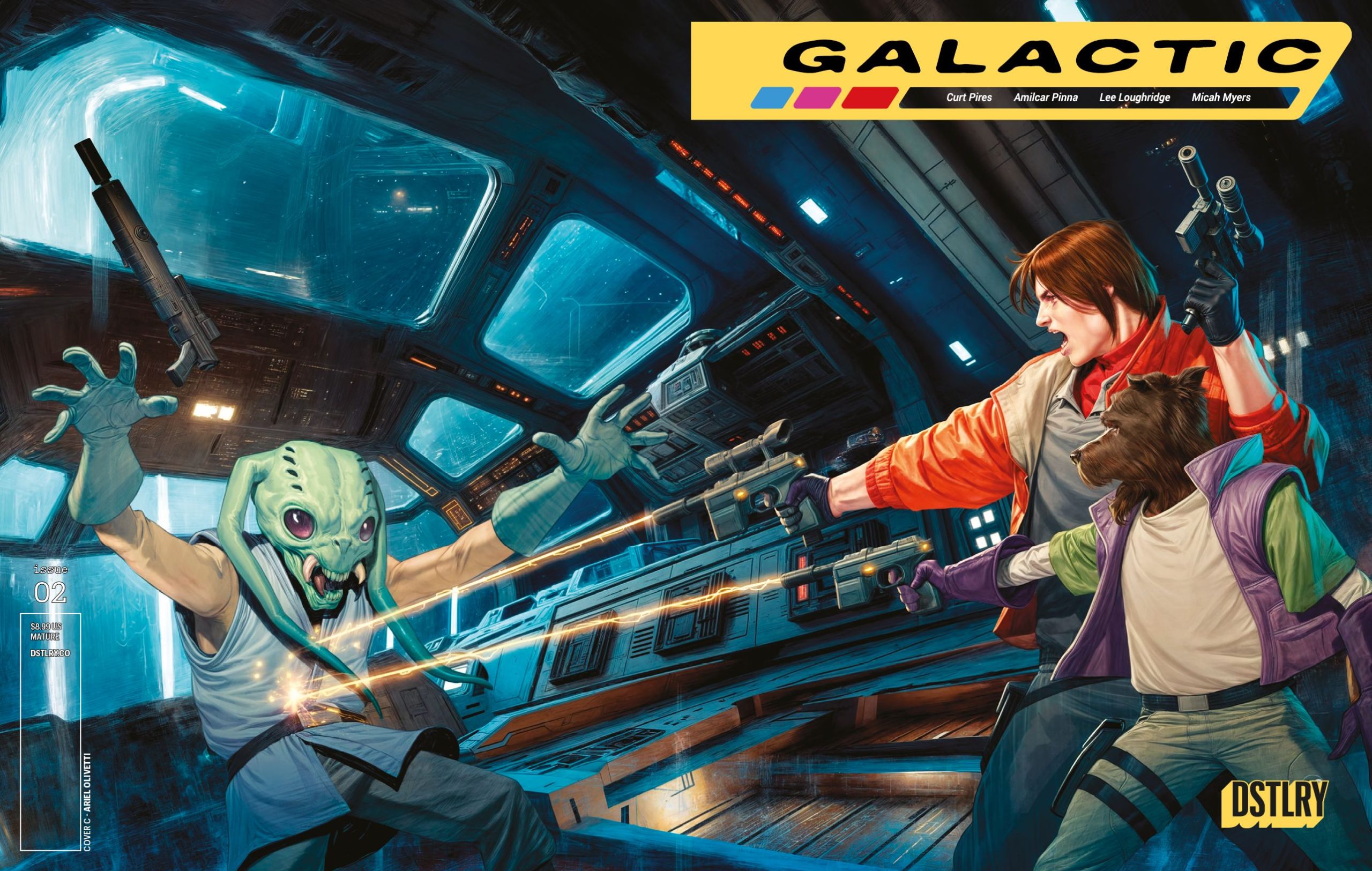 'Galactic' #2 is visually ambitious with pulpy charm