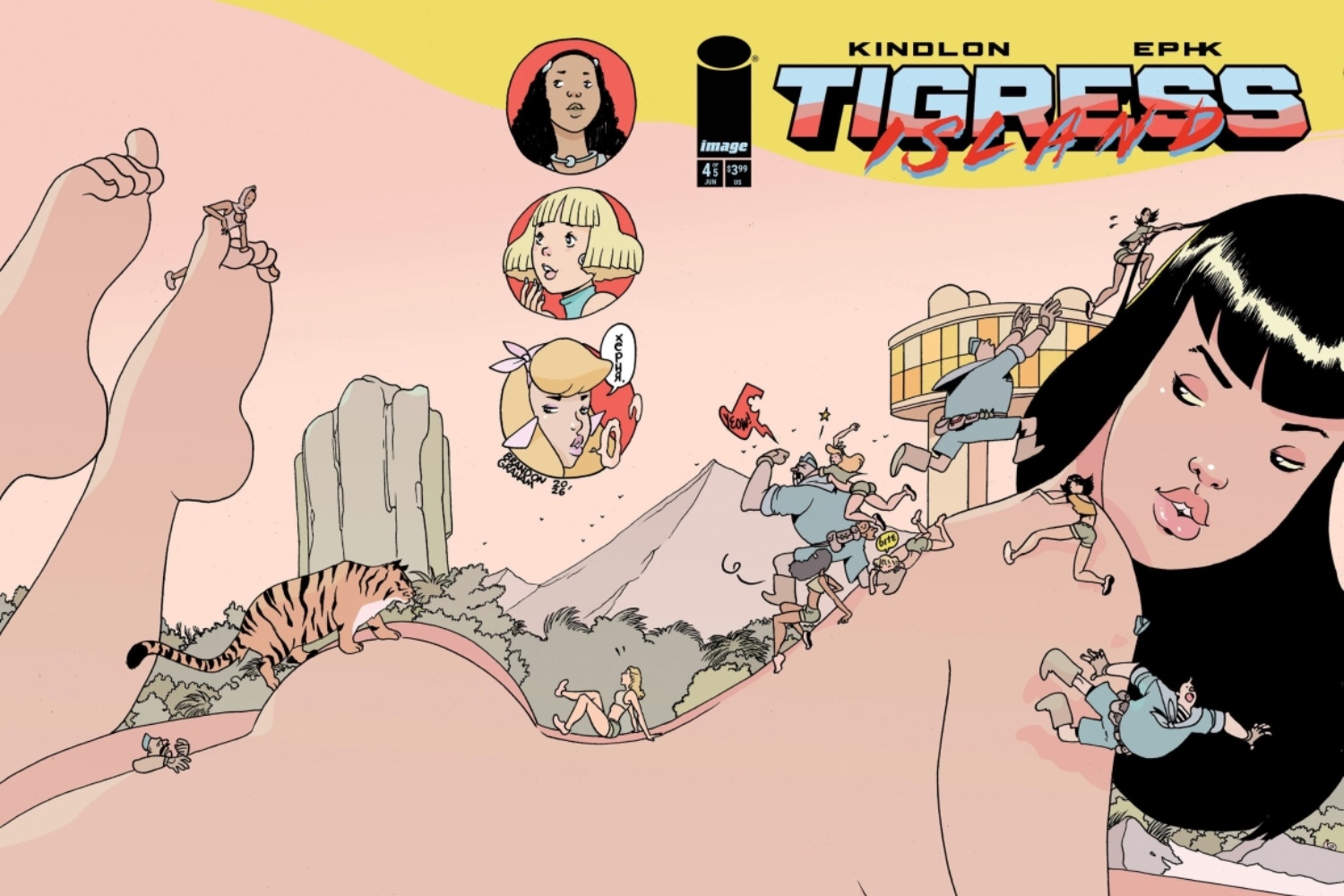 ‘Tigress Island’ #4 takes us into the jungle for a robust, harrowing penultimate issue