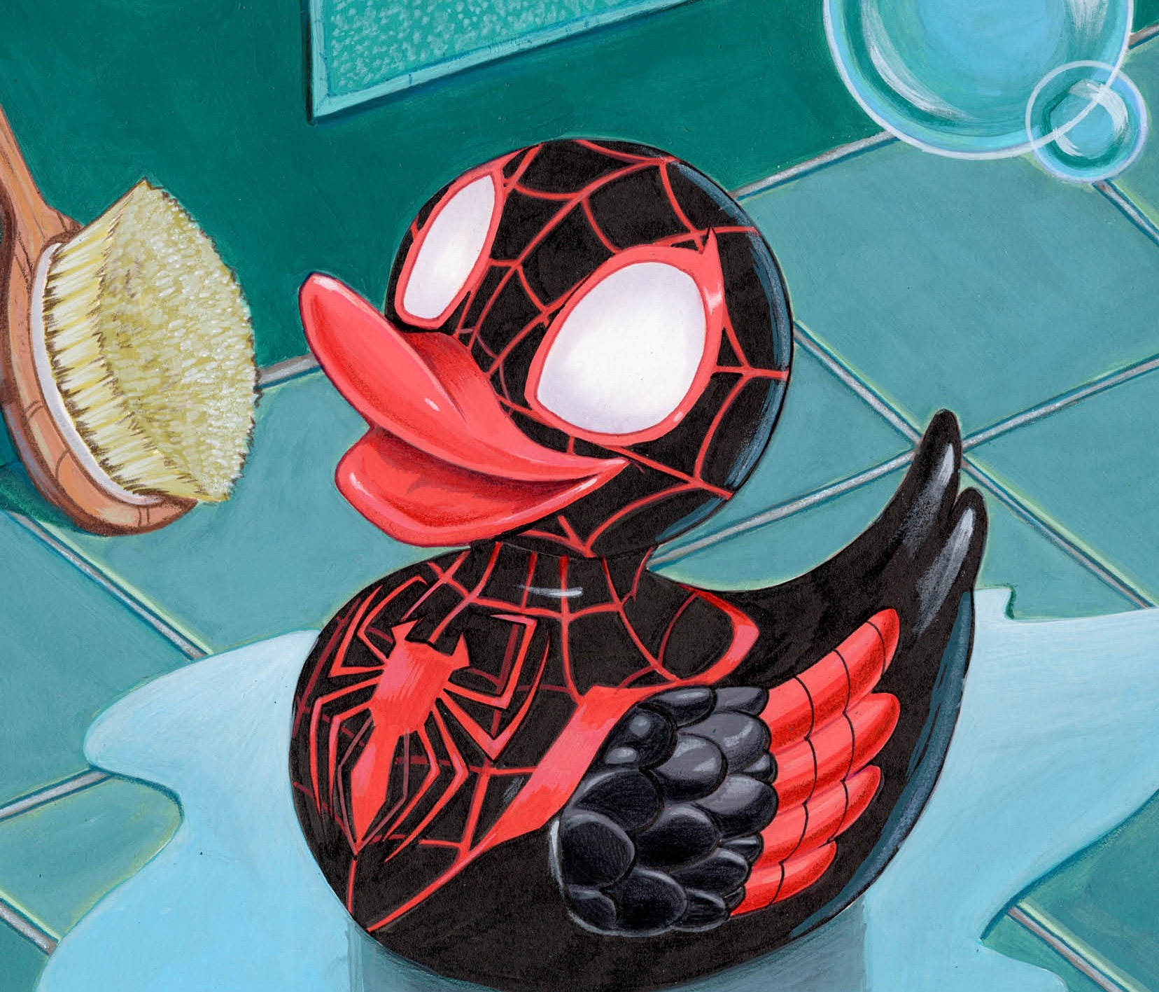 Marvel heroes become adorable rubber ducks in new variant cover series