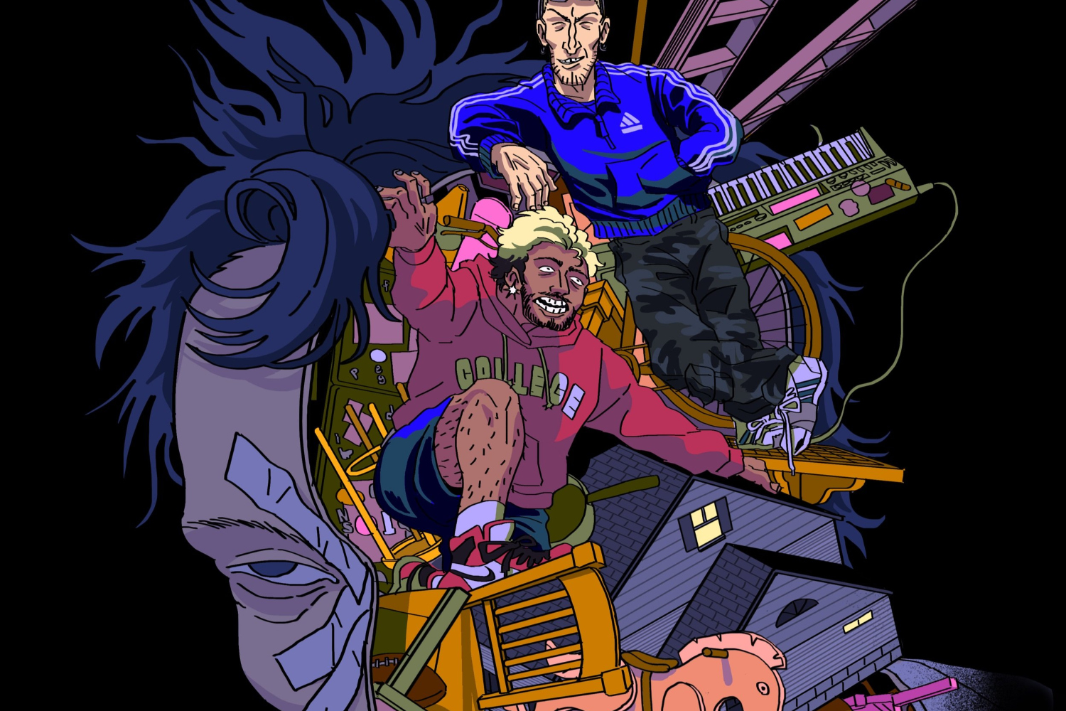 'Nighthawks' Vol. 1 reinterprets, reinvents the slacker bro saga with wit, weirdness, and heart