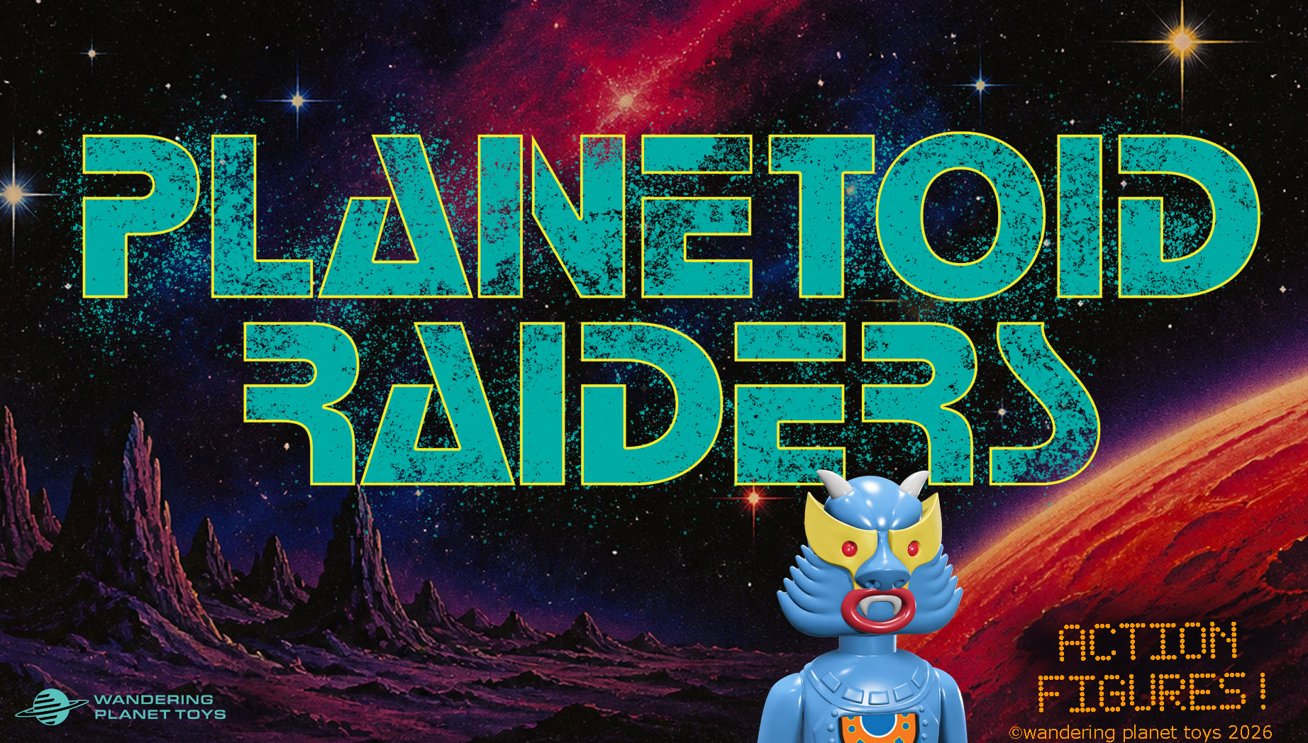 Exclusive first look at Ryot from Wandering Planet Toys' Planetoid Raiders line