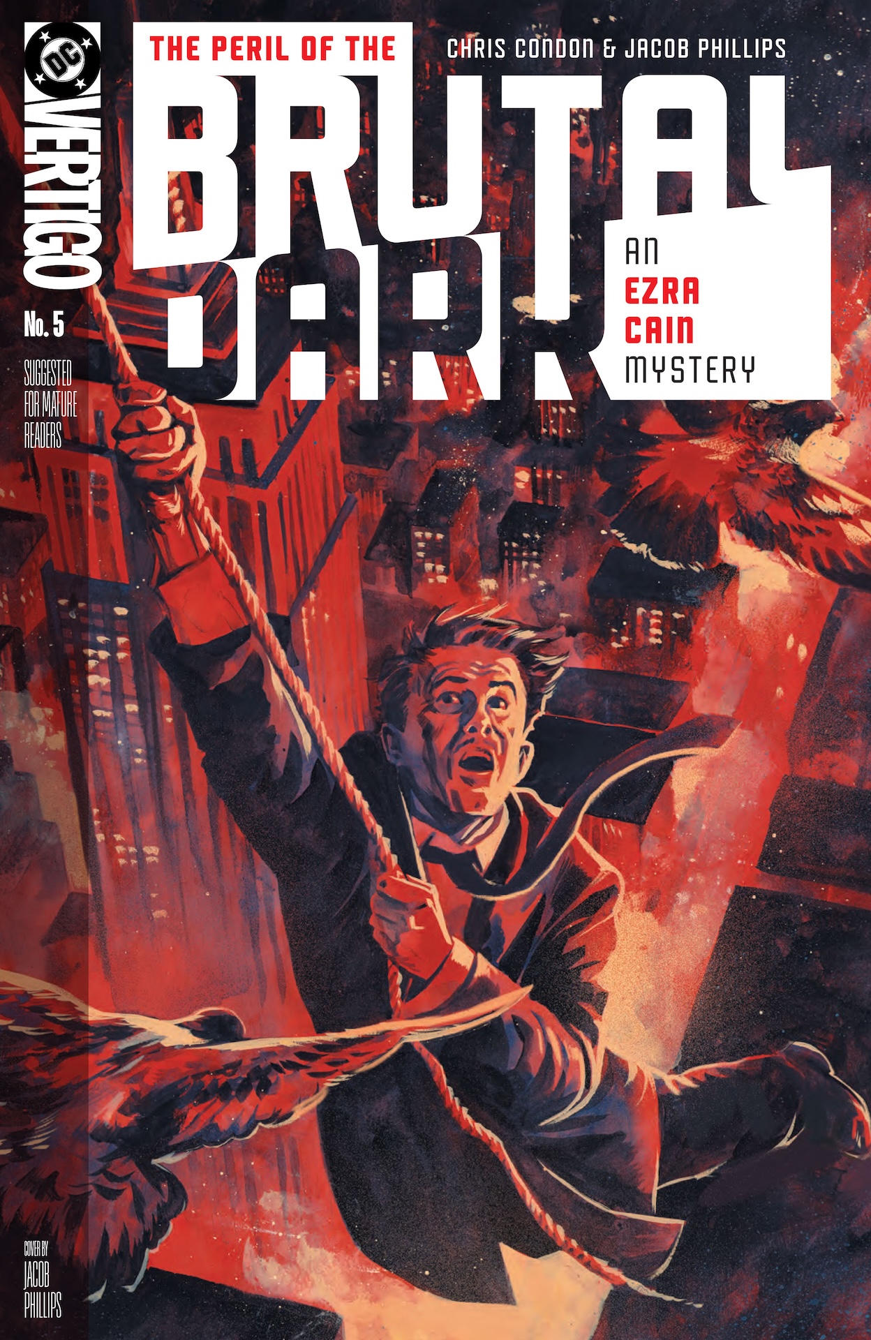 DC Preview: The Peril of the Brutal Dark: An Ezra Cain Mystery #5