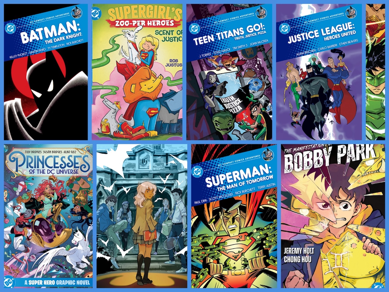 DC unveils spring 2027 graphic novels and launches Compact Comics Adventures line