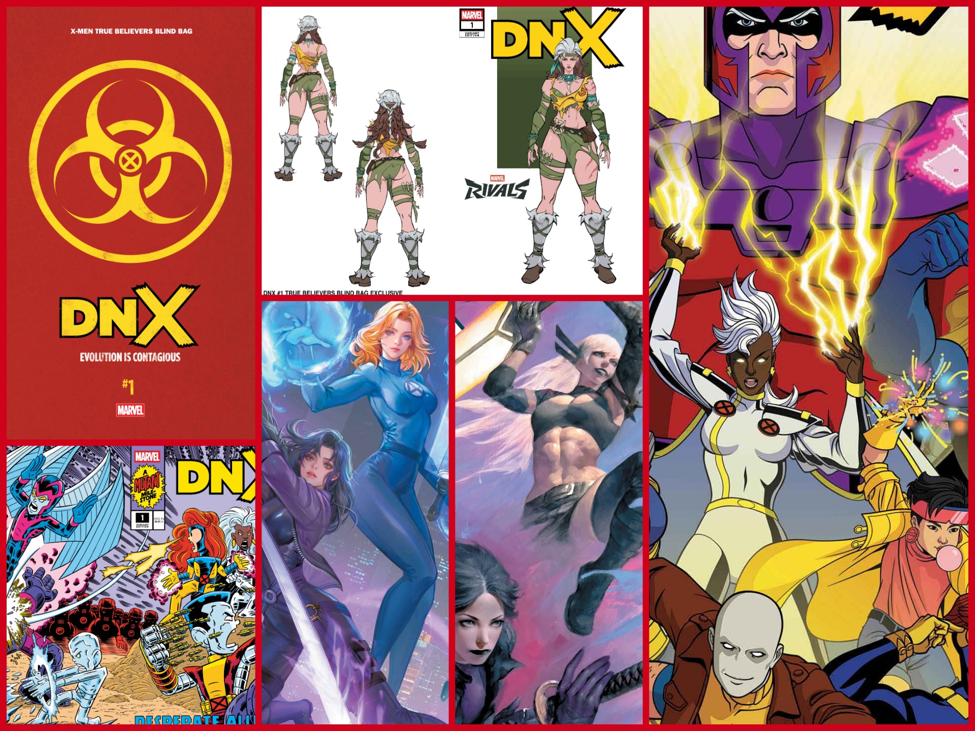 Marvel unveils final DNX #1 covers, including exclusive Blind Bag variants