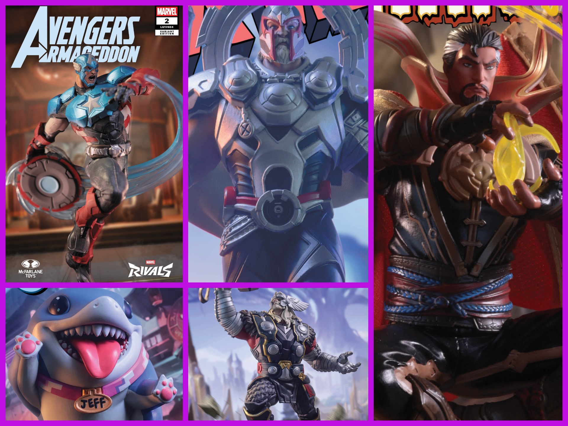 Todd McFarlane's Marvel Rivals statues take over Marvel Comics covers this July